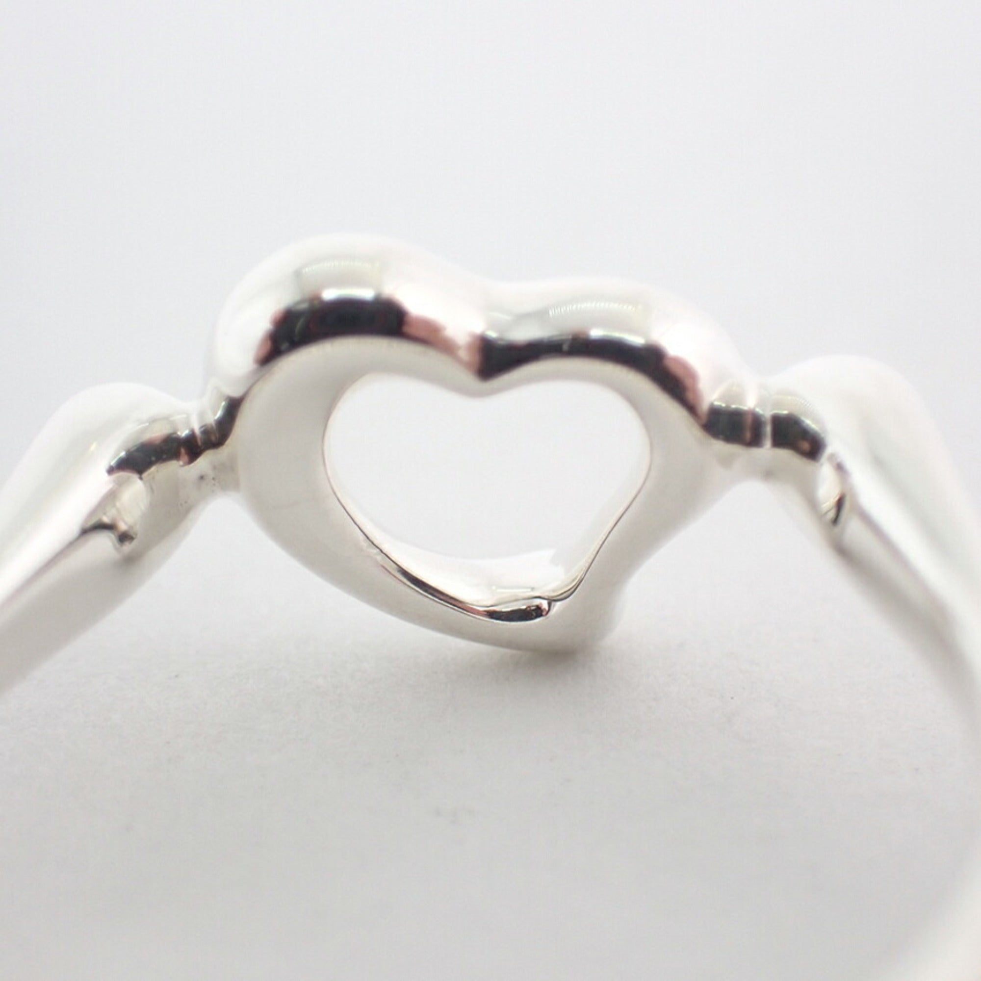 Tiffany Silver Sterling Silver 925 Band Ring (Pre-Owned)