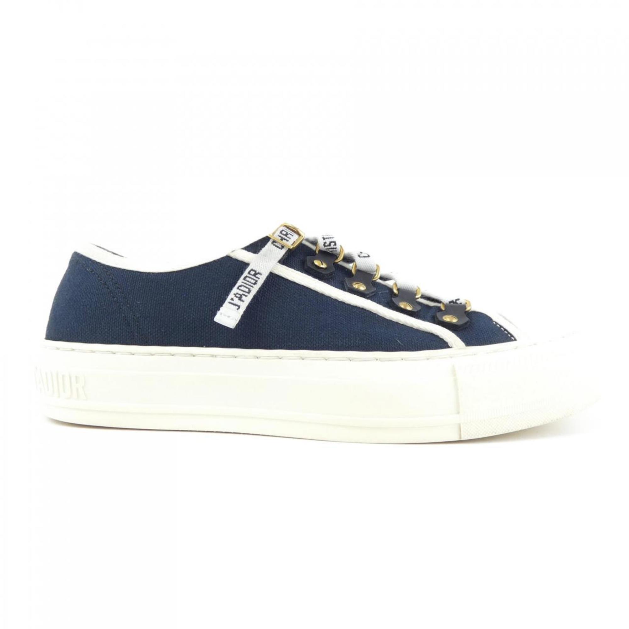 Christian Dior Navy White Sneakers (Pre-Owned)