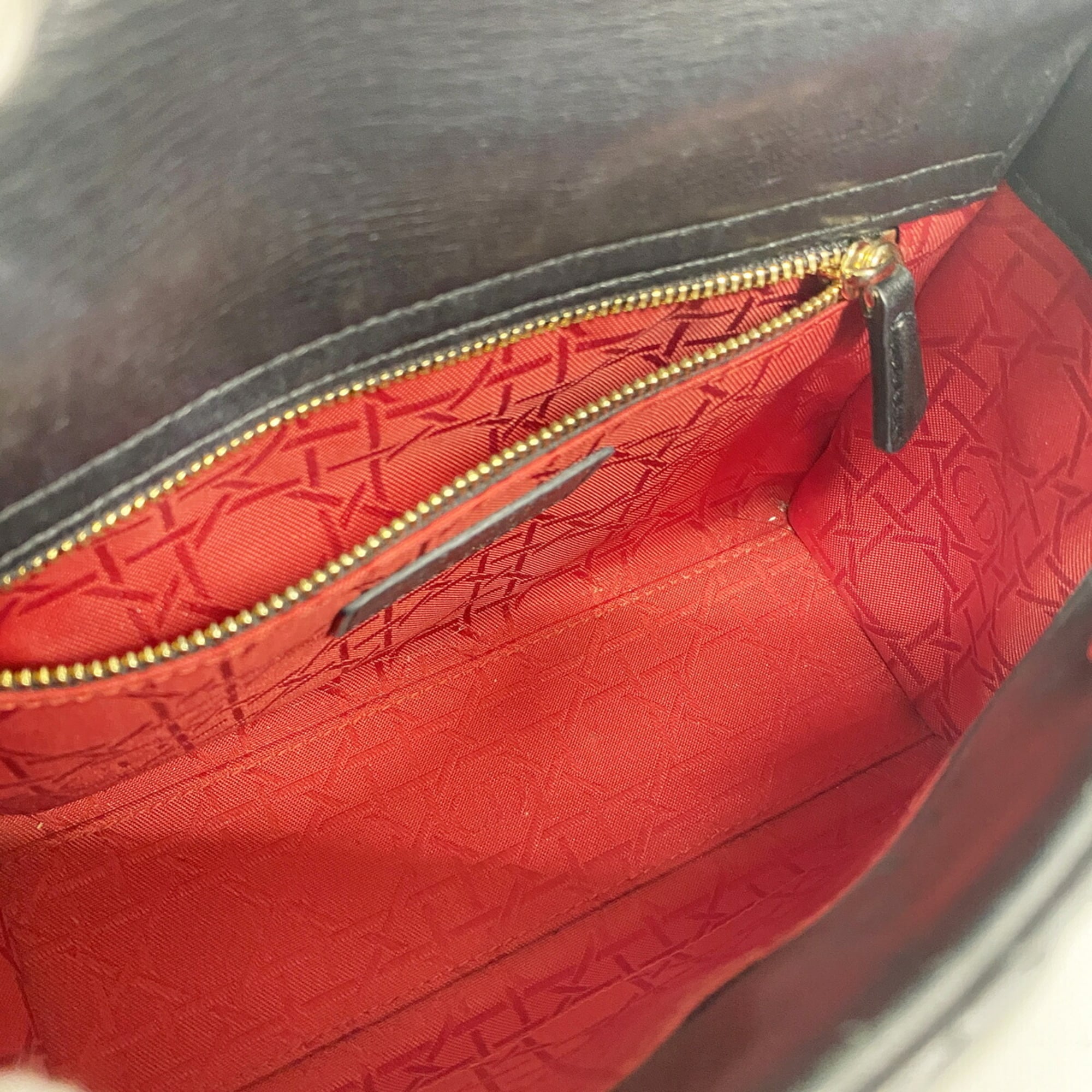Christian Dior Black Leather Handbag (Pre-Owned)