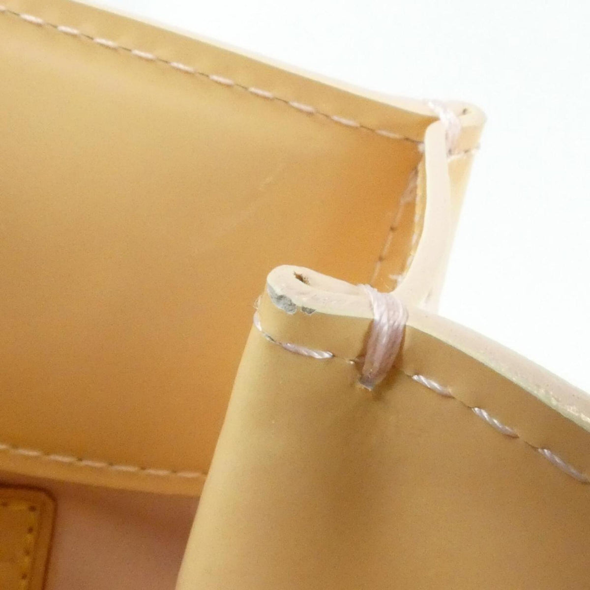 Louis Vuitton Beige Brown Marshmallow Pink Handbag (Pre-Owned)