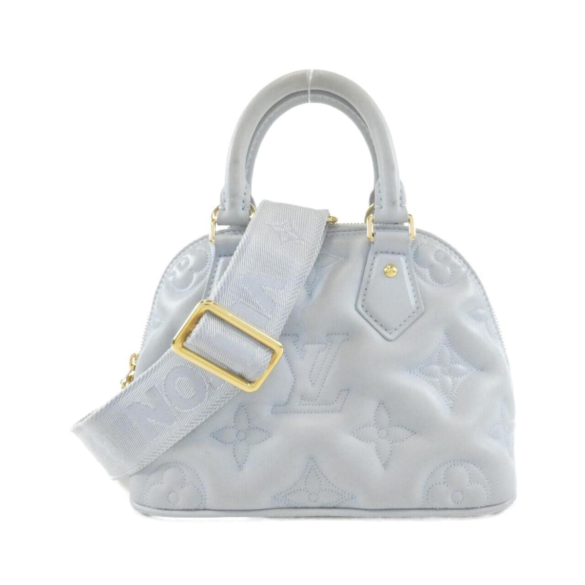 Louis Vuitton Blue Glacier Leather Handbag (Pre-Owned)