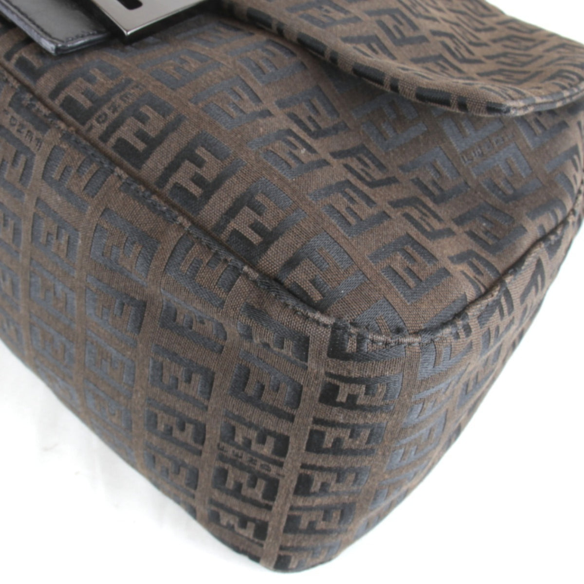 Fendi Zucchino Shoulder Bag (Pre-Owned)