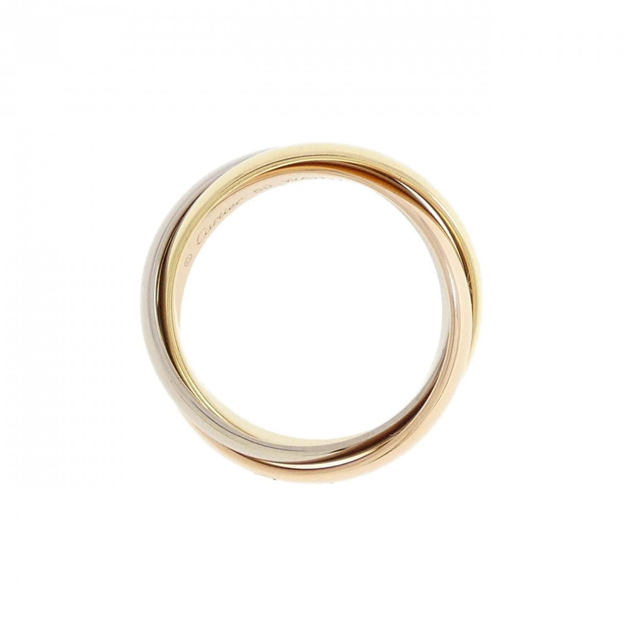 Cartier Trinity Yellow Gold (18K) Pink Gold (18K) White Gold (18K) Band Ring (Pre-Owned)