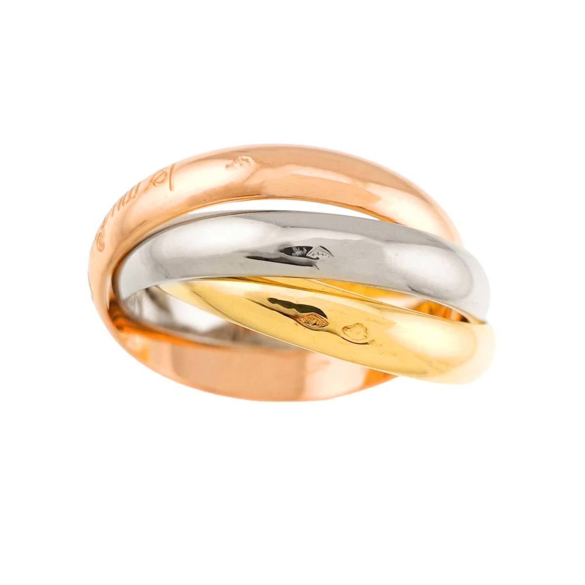 Cartier Yellow Gold (18K) Pink Gold (18K) White Gold (18K) Band Ring (Pre-Owned)