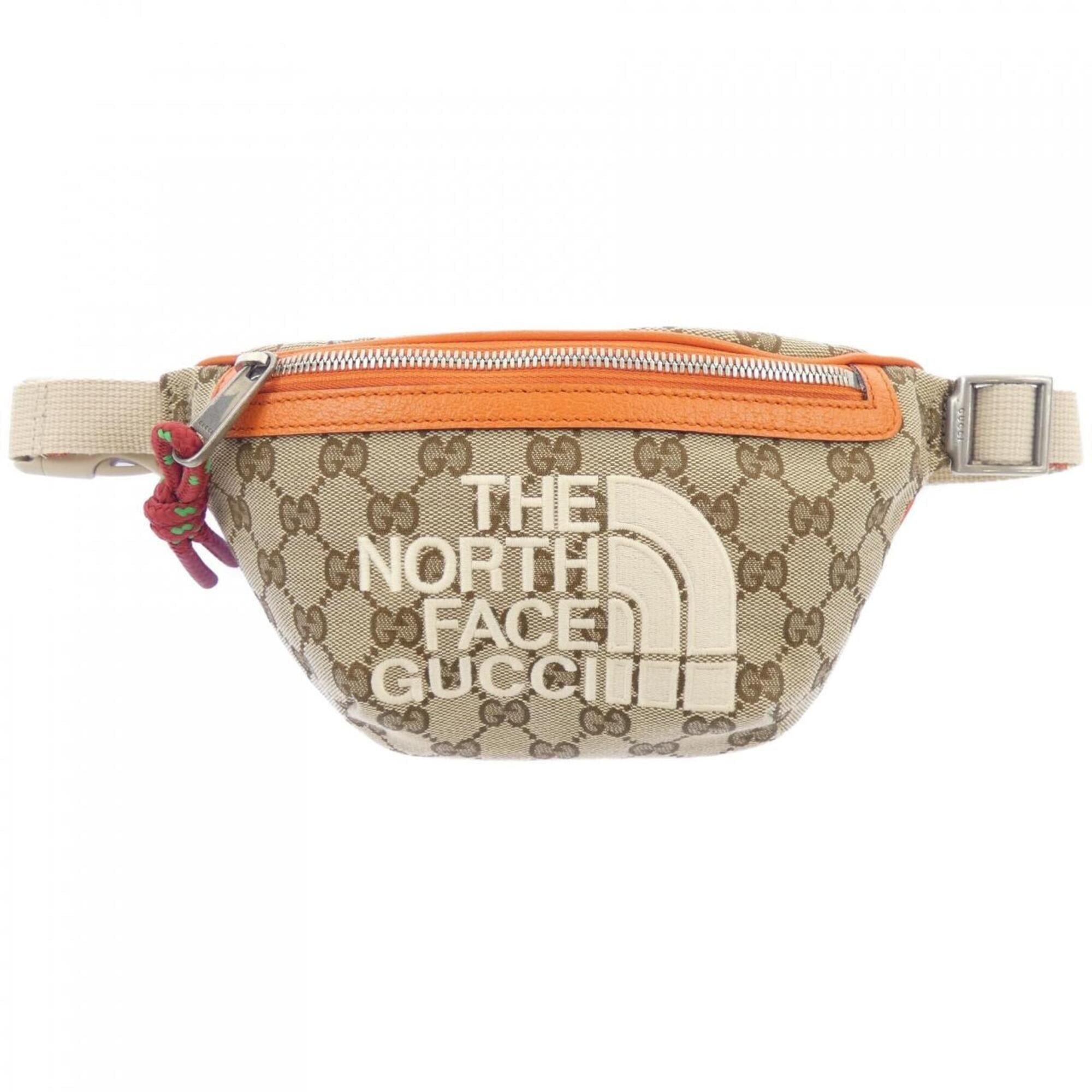 Gucci Beige Brown Handbag (Pre-Owned)