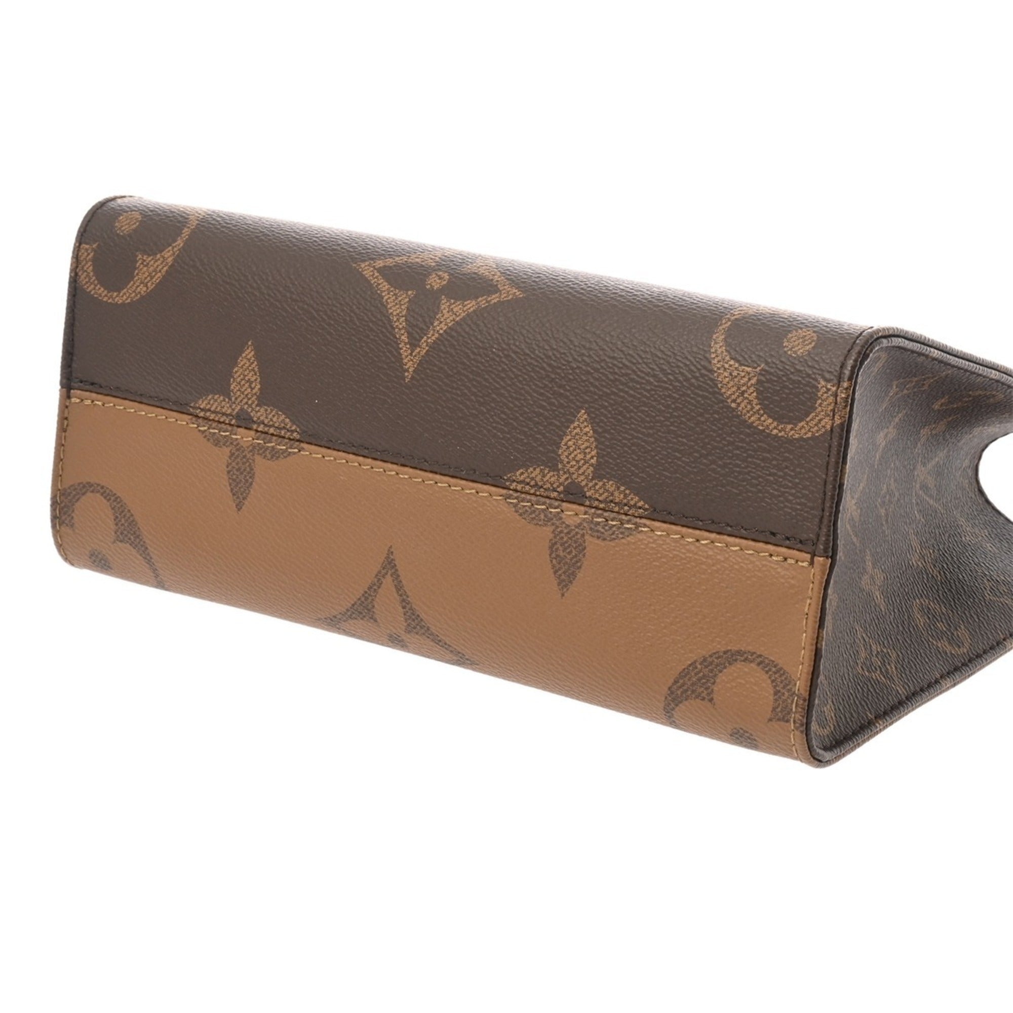Louis Vuitton Brown Monogram Handbag Pouch (Pre-Owned)