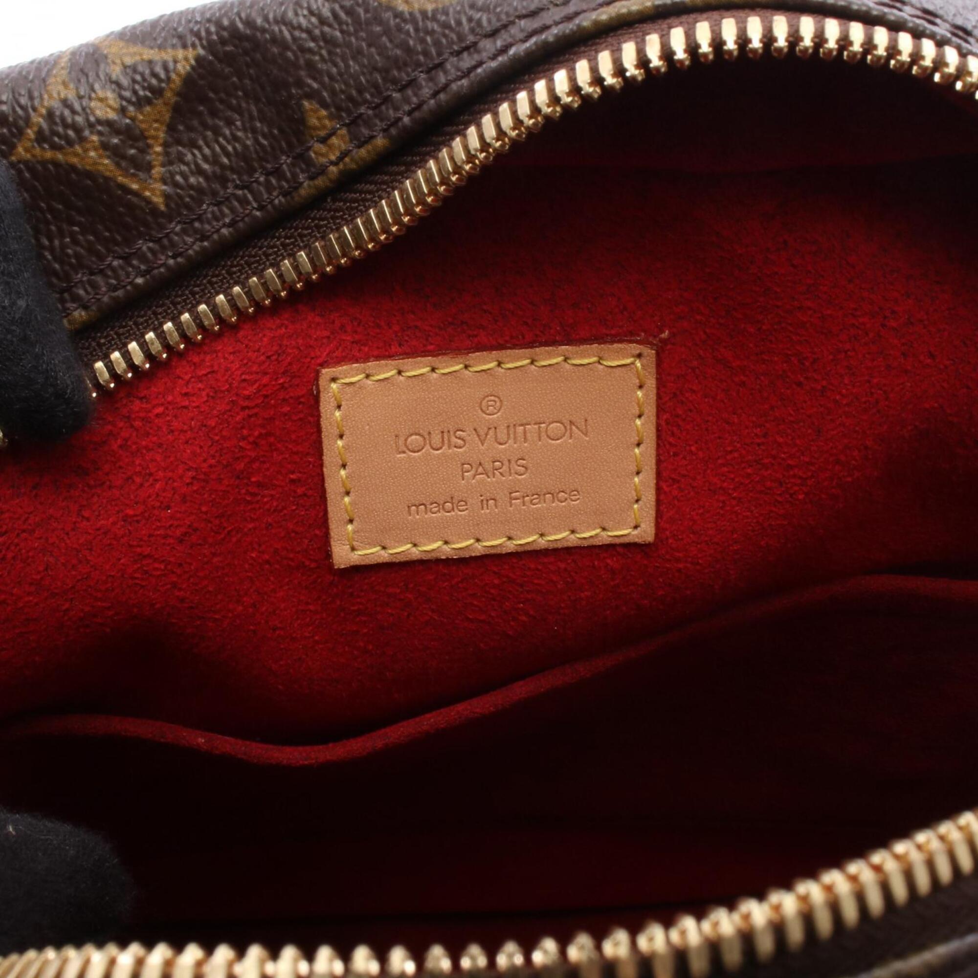 Louis Vuitton Monogram Brown Monogram Leather Handbag (Pre-Owned)