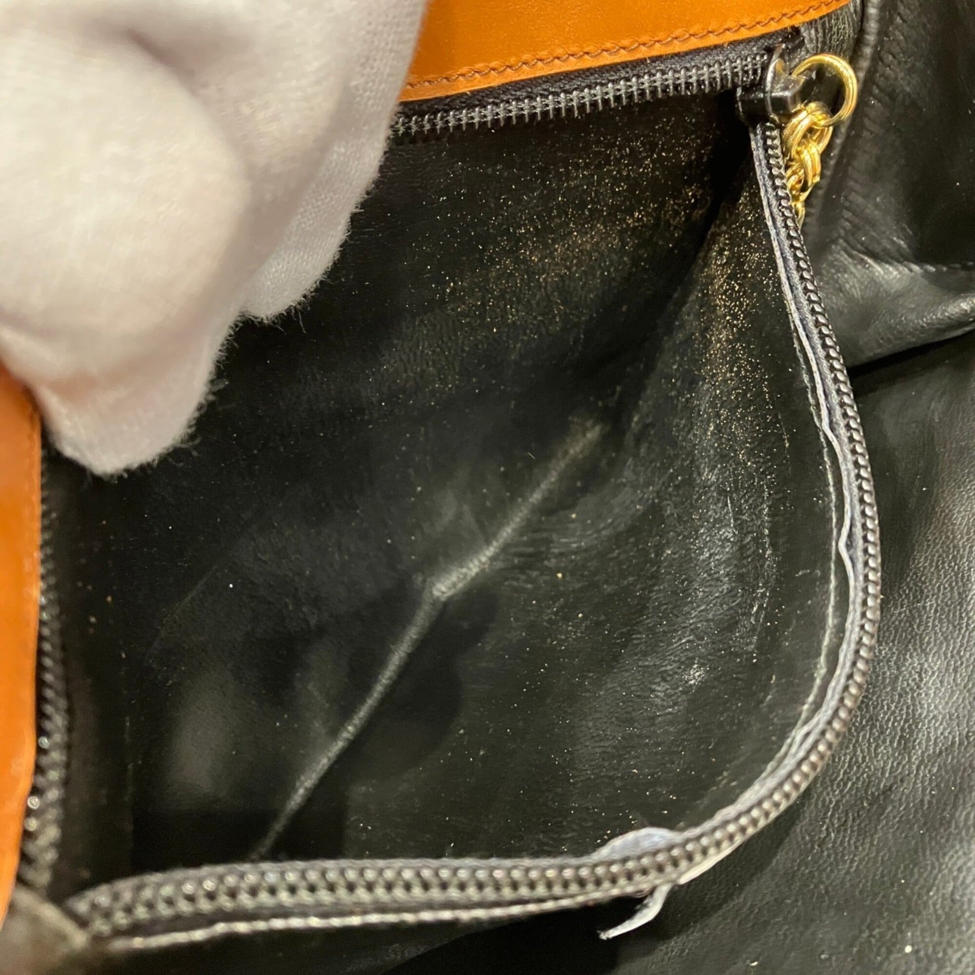 Salvatore Ferragamo Navy Canvas Shoulder Bag (Pre-Owned)