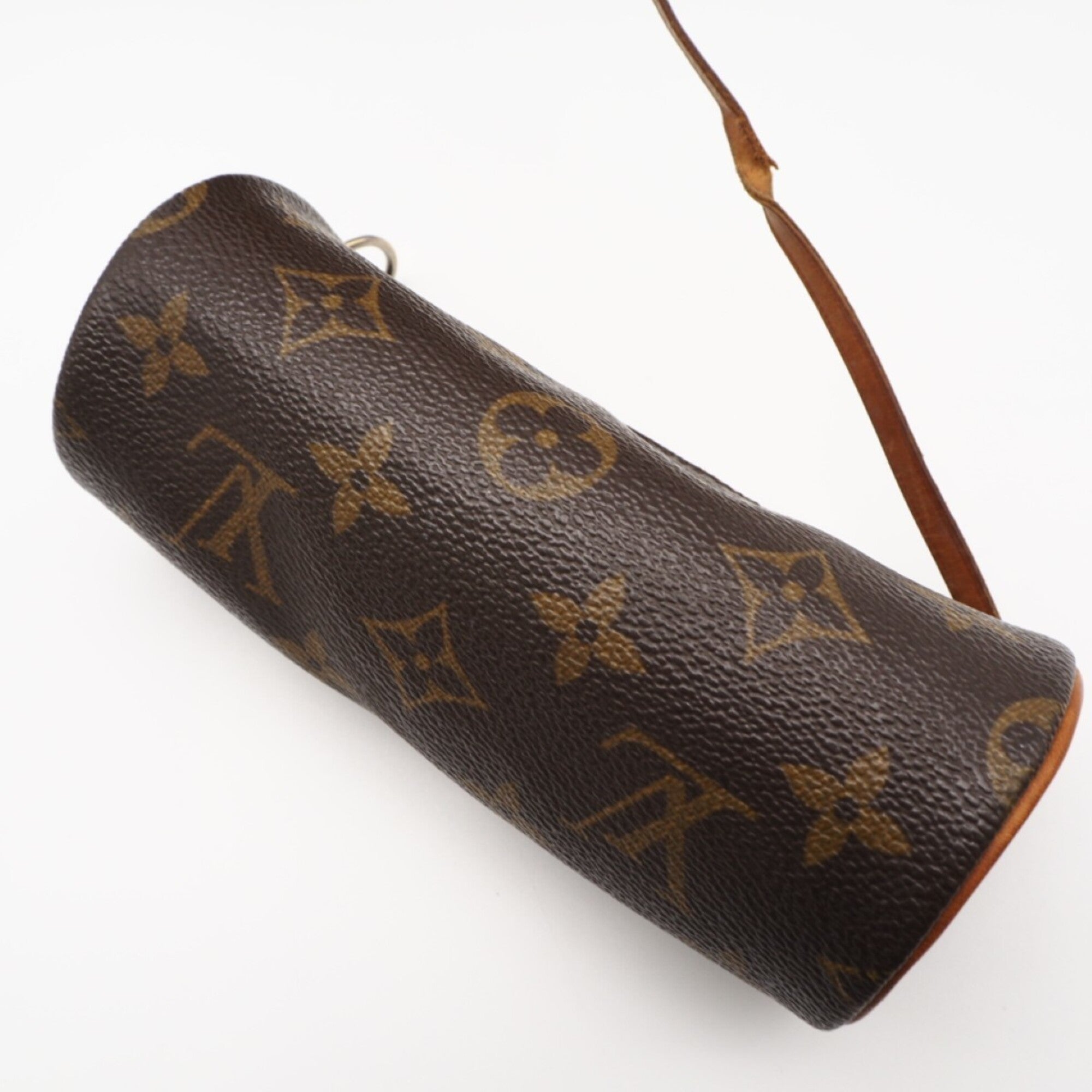 Louis Vuitton Monogram Brown Coated Canvas Leather Handbag (Pre-Owned)