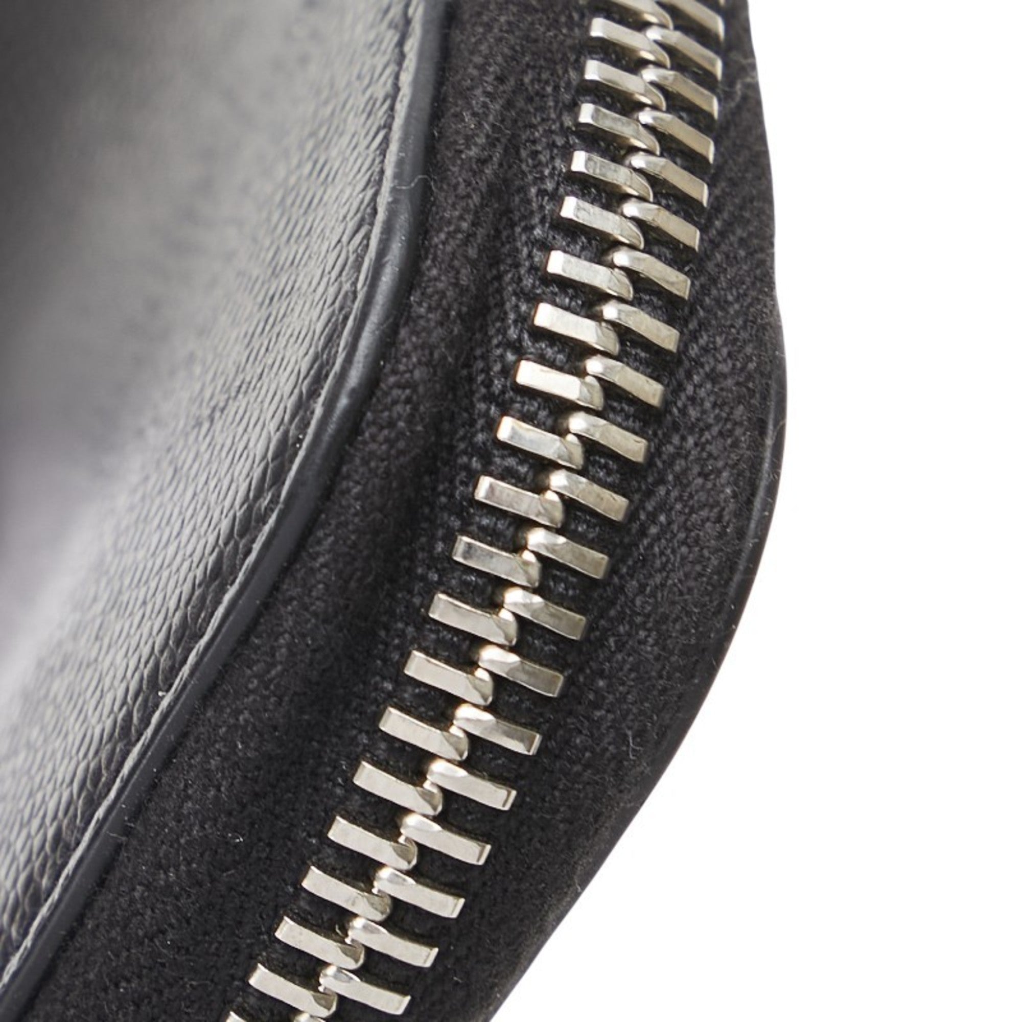Saint Laurent Black Leather Coin Purse/Coin Case (Pre-Owned)