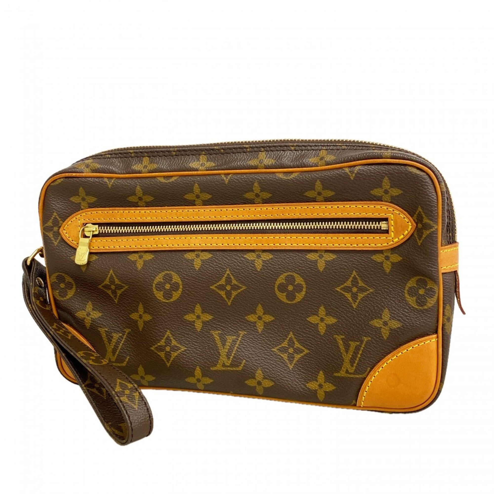 Louis Vuitton Brown Clutch Bag (Pre-Owned)