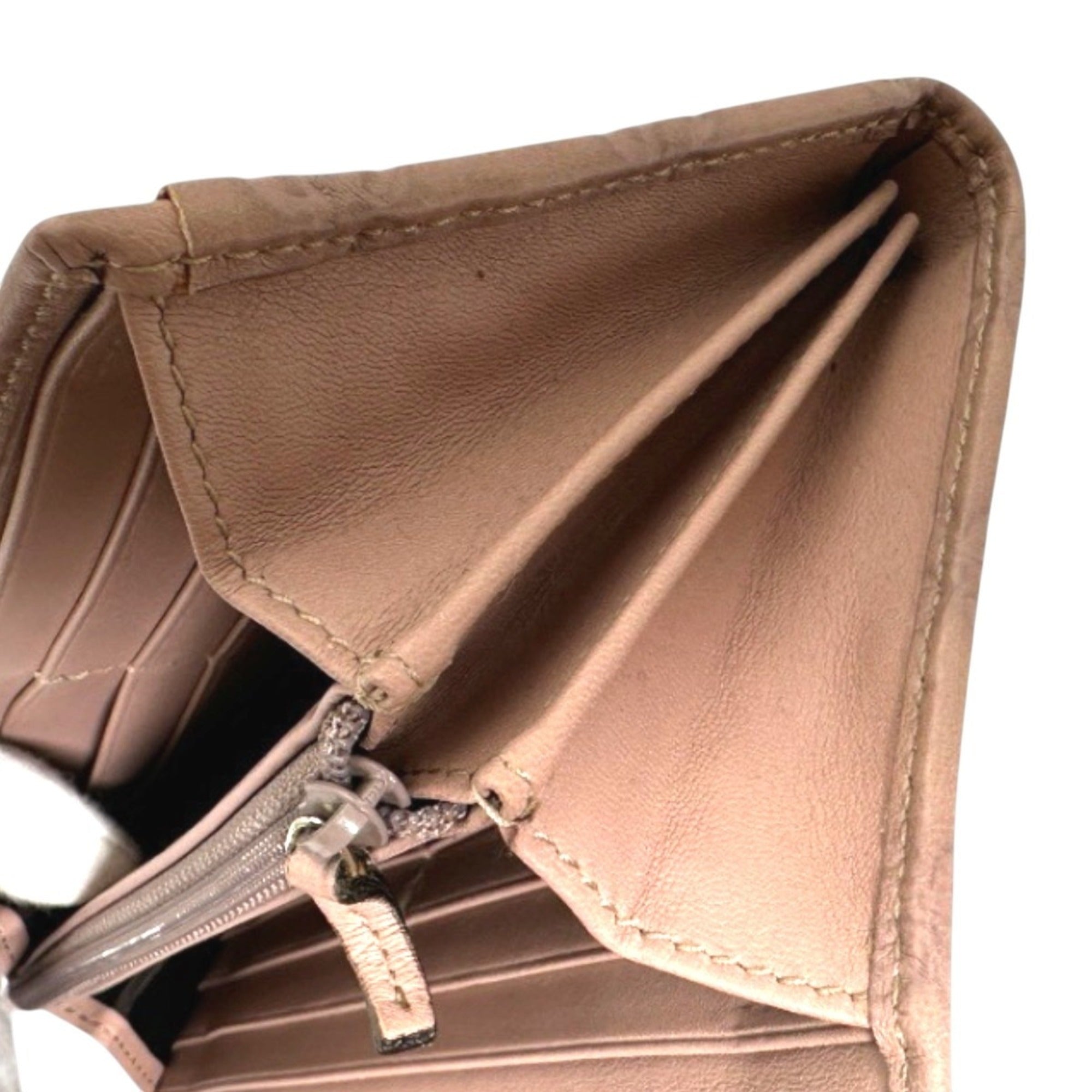 Gucci Pink Leather Wallet (Bi-Fold) (Pre-Owned)