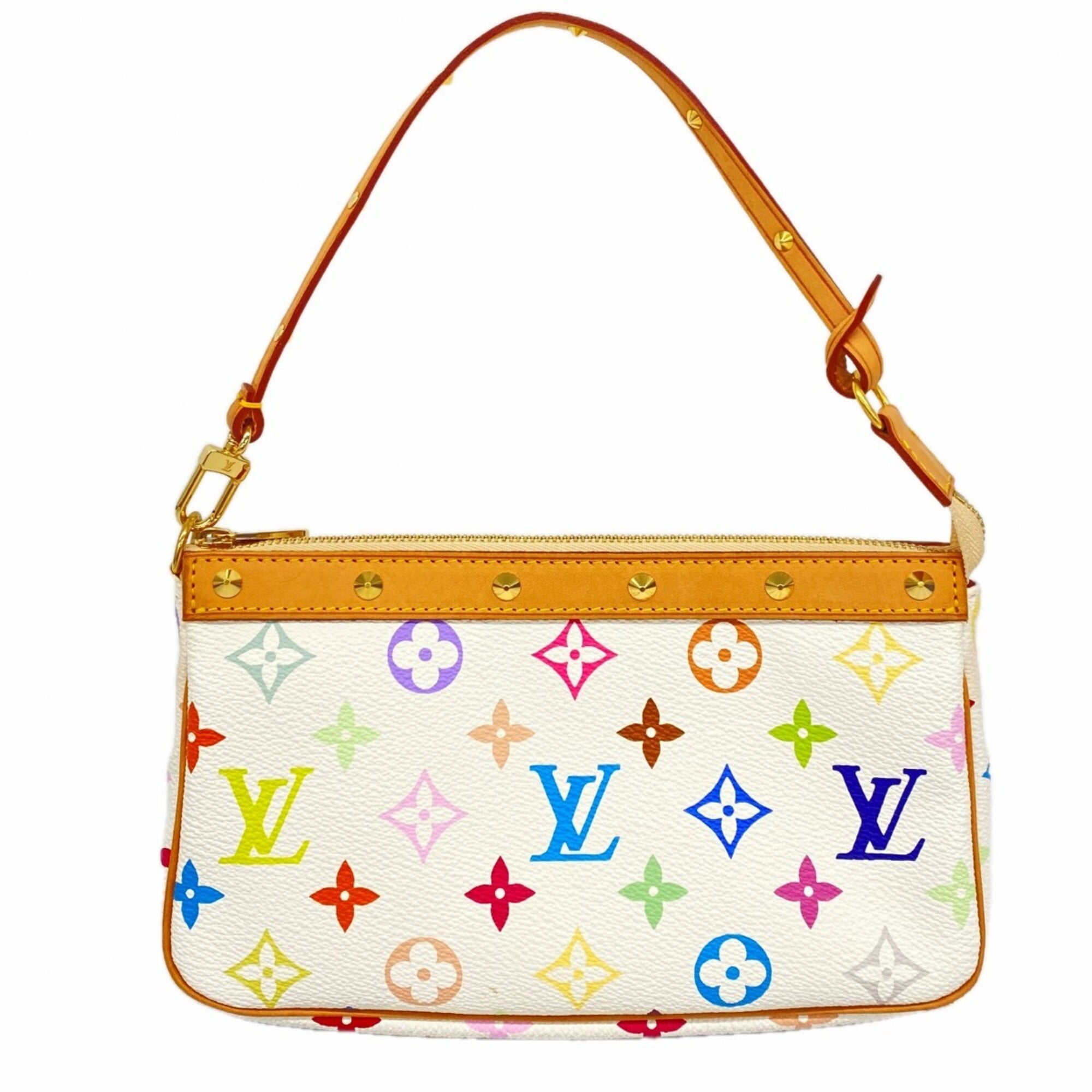 Louis Vuitton Blanc Pouch (Pre-Owned)