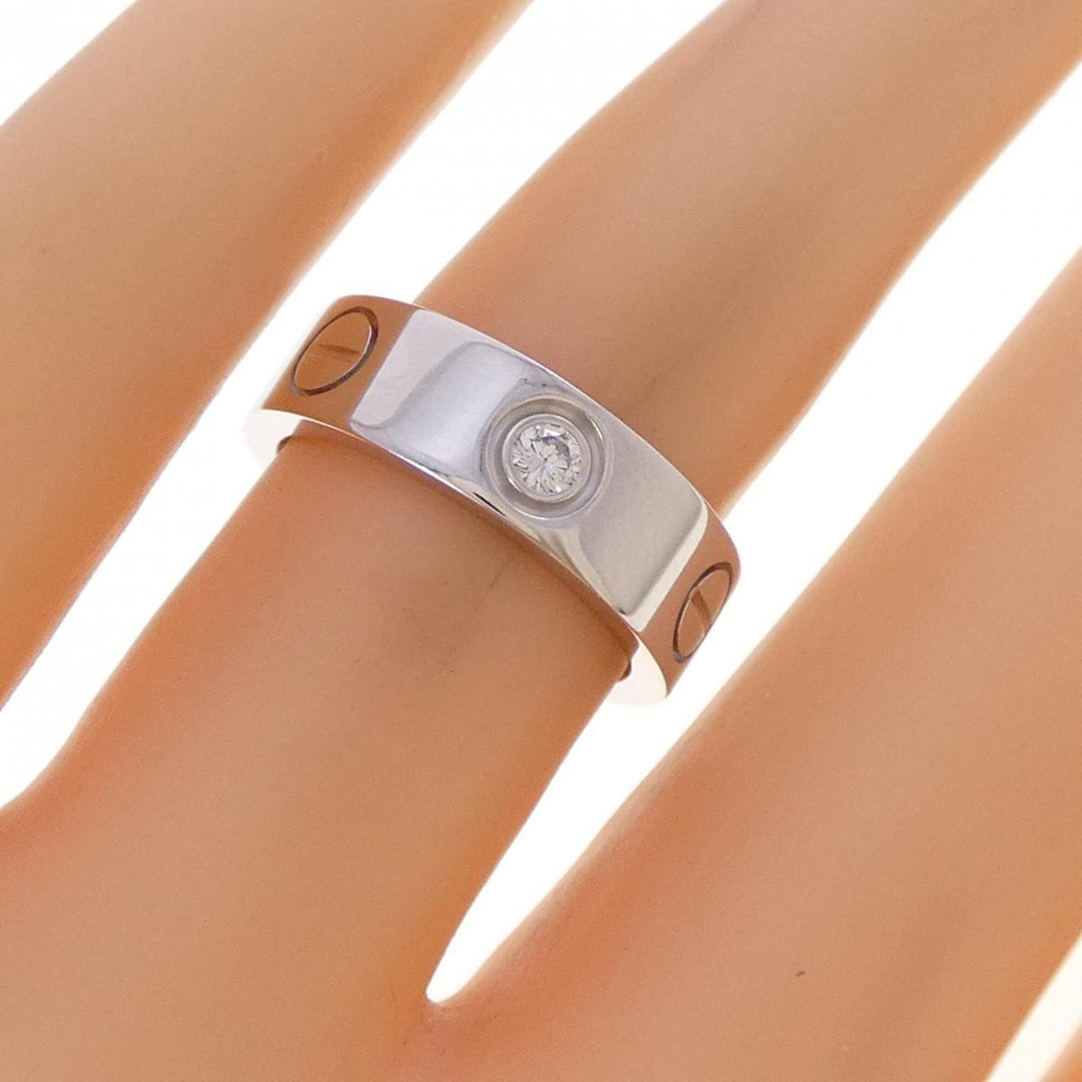 Cartier White Gold (18K) Band Ring (Pre-Owned)