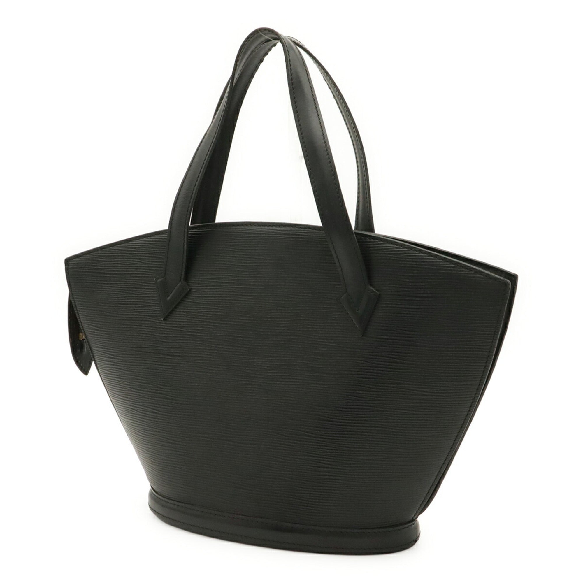 Louis Vuitton Noir Epi Leather Handbag Tote Bag (Pre-Owned)