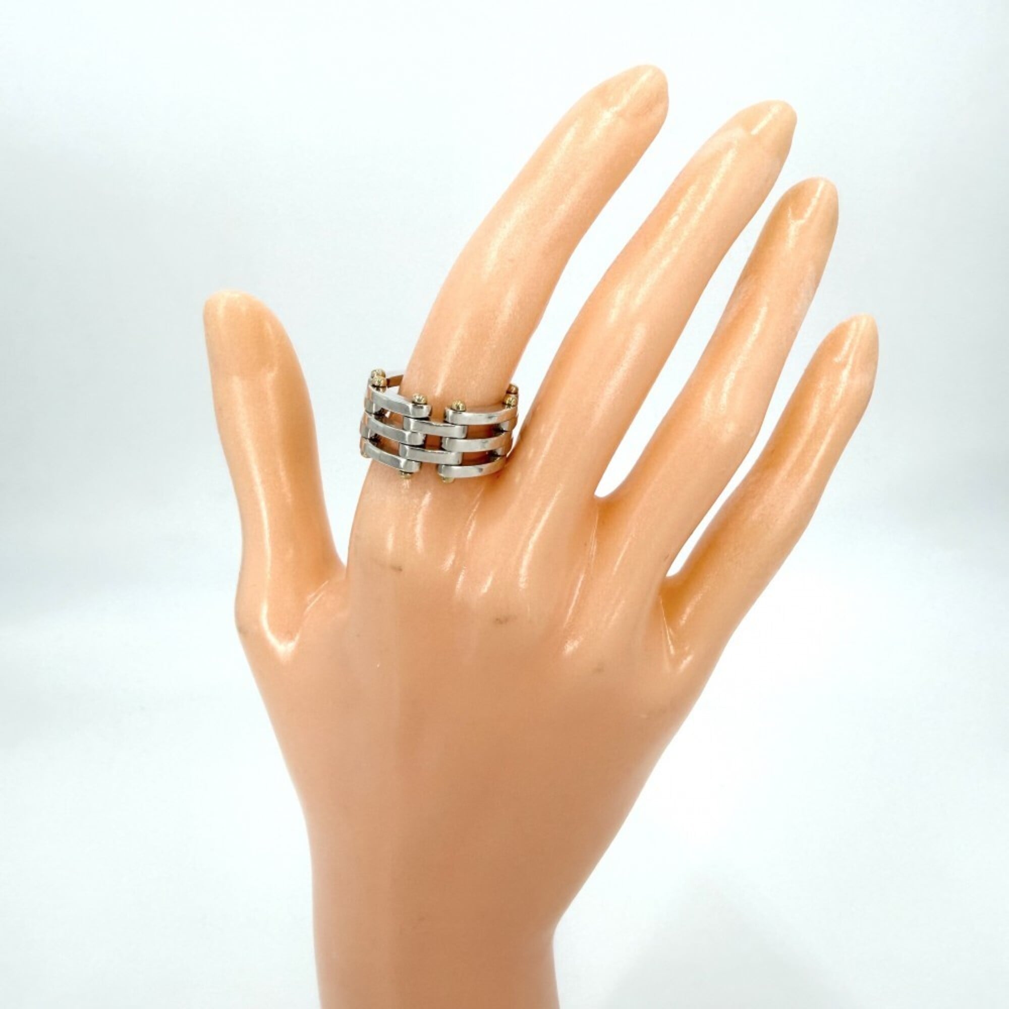 Tiffany Silver Silver 925 Yellow Gold (Pre-Owned)
