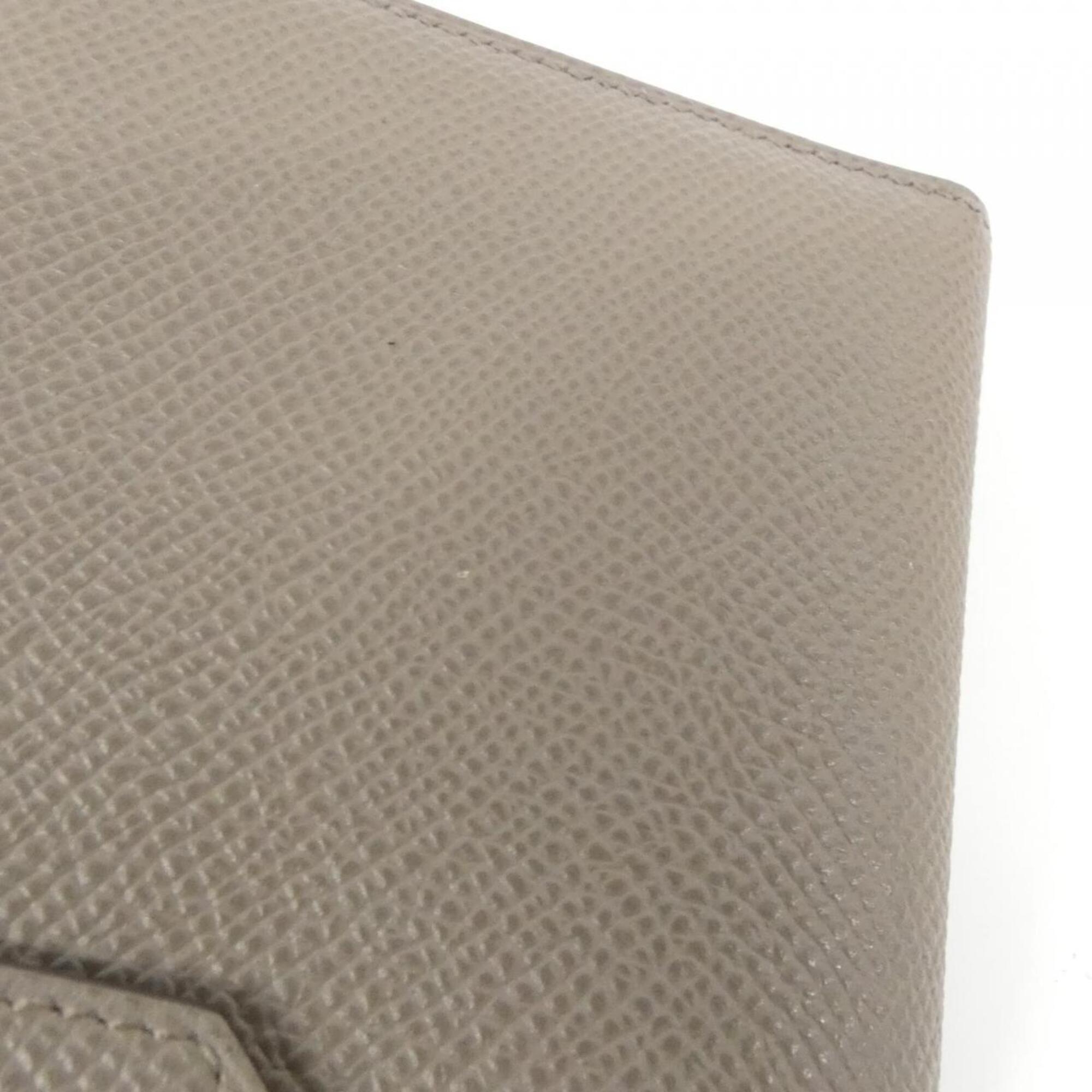 Hermes Bearn Etoupe Gray Epsom Leather Wallet (Bi-Fold) (Pre-Owned)