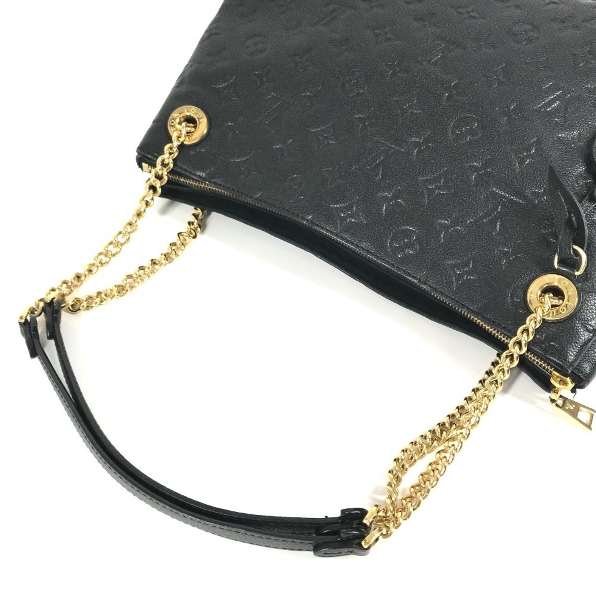 Louis Vuitton Black Noir Monogram Empreinte Shoulder Bag Tote Bag (Pre-Owned)