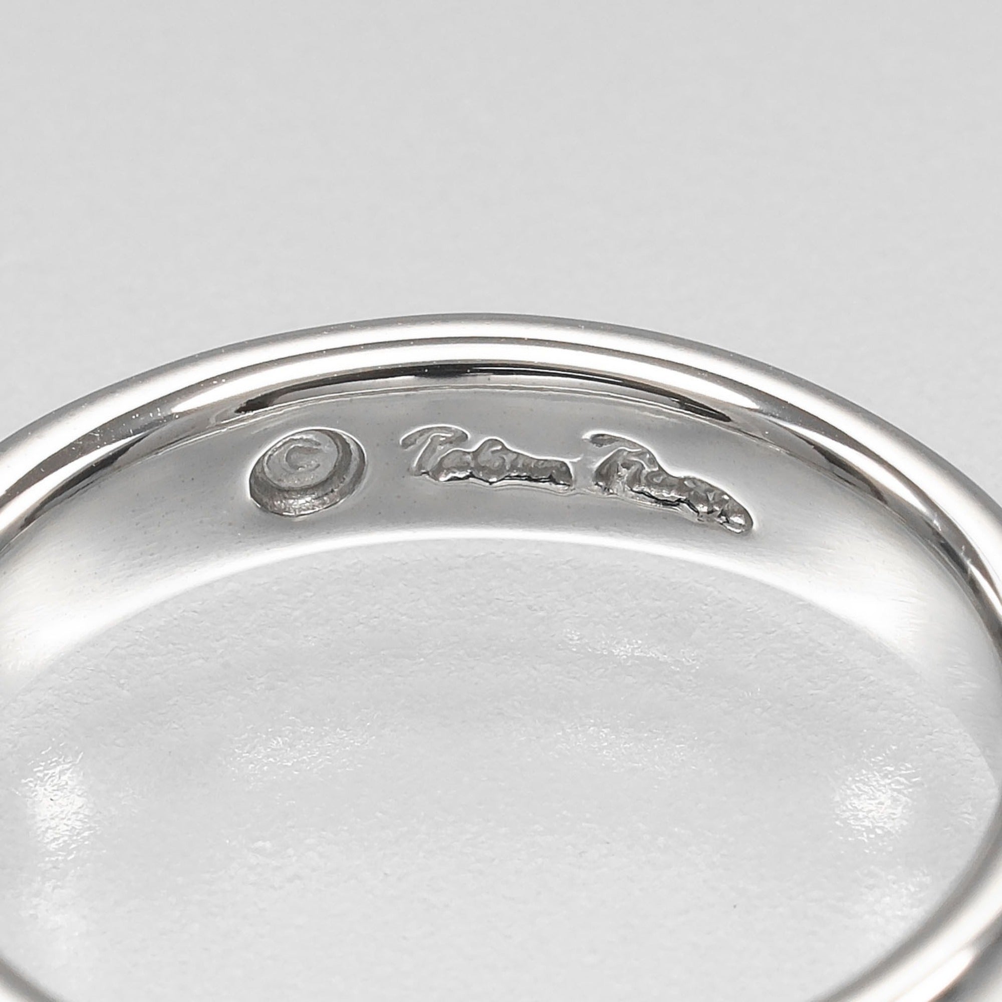 Tiffany White Gold (18K) Band Ring (Pre-Owned)