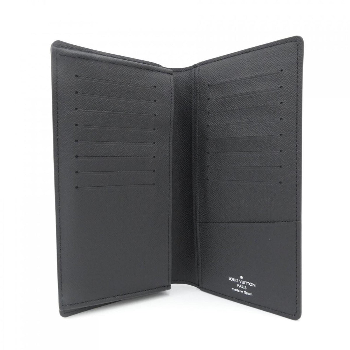 Louis Vuitton Monogram Eclipse Black Coated Canvas Long Wallet (Bi-Fold) (Pre-Owned)
