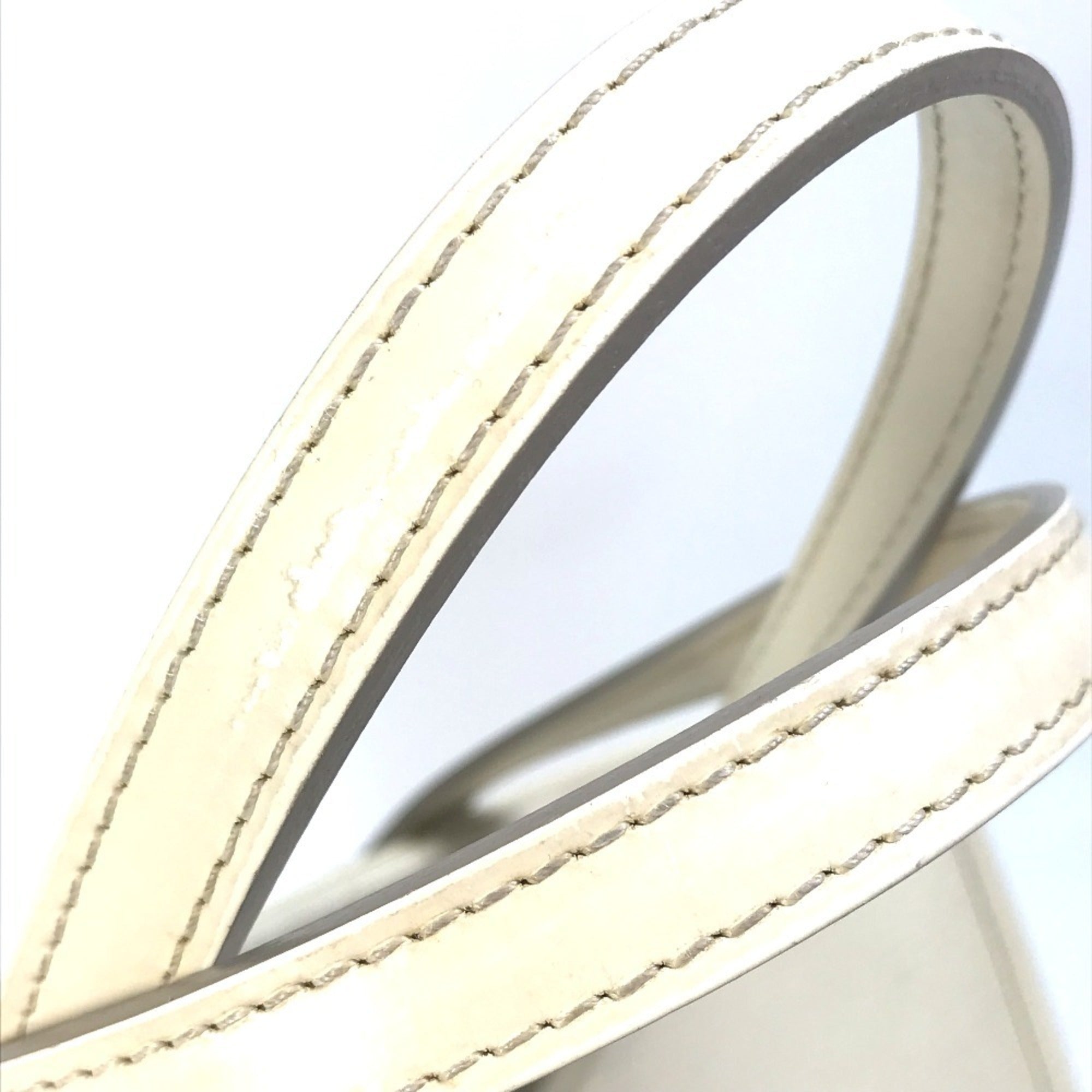 Louis Vuitton Epi Galle Lv Off White White Epi Leather Shoulder Bag Tote Bag (Pre-Owned)