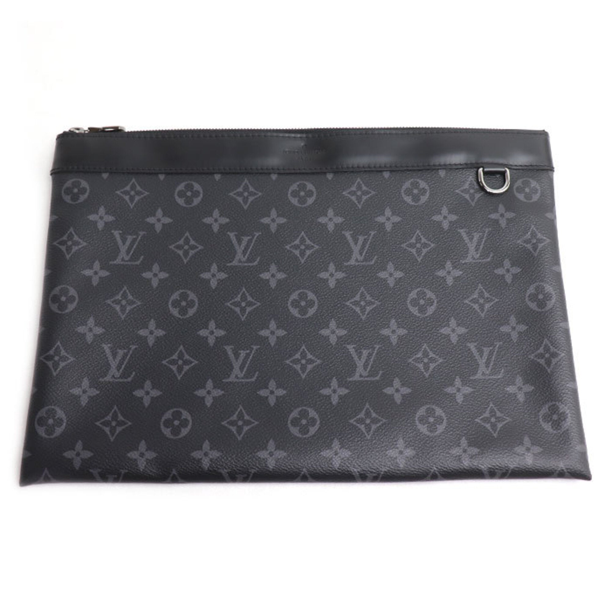 Louis Vuitton Black Monogram Eclipse Clutch Bag Pochette (Pre-Owned)