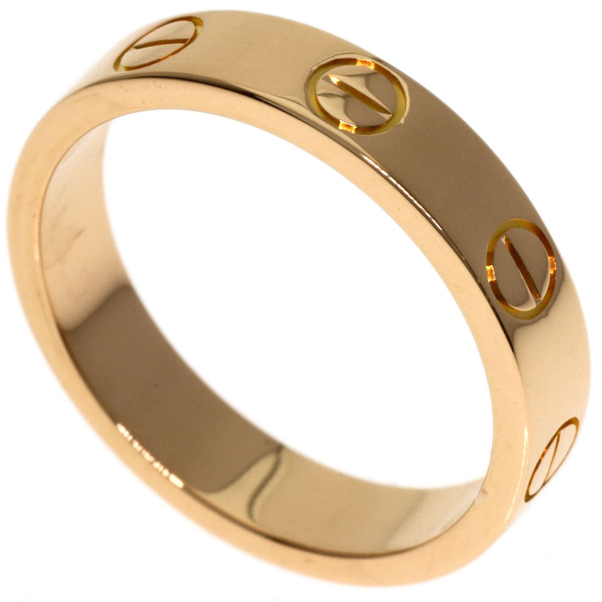 Cartier Pink Gold (18K) Band Ring (Pre-Owned)