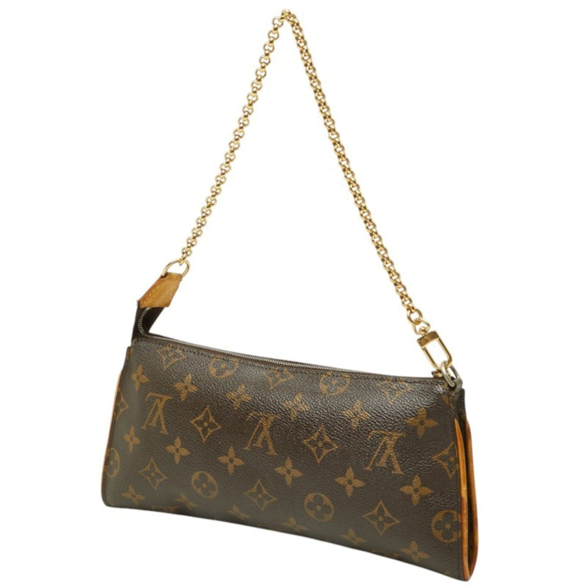 Louis Vuitton Brown Pvc Leather Handbag Shoulder Bag (Pre-Owned)