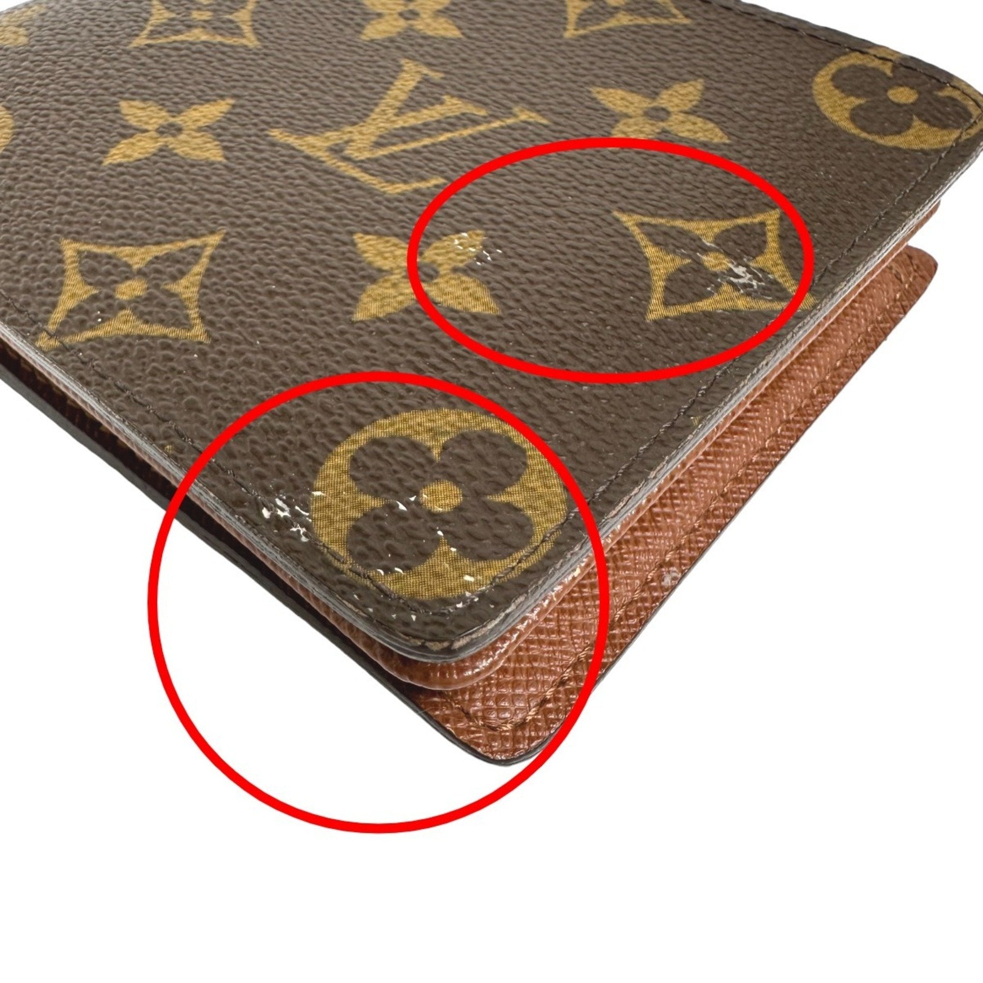 Louis Vuitton Monogram Brown Monogram Wallet (Bi-Fold) (Pre-Owned)