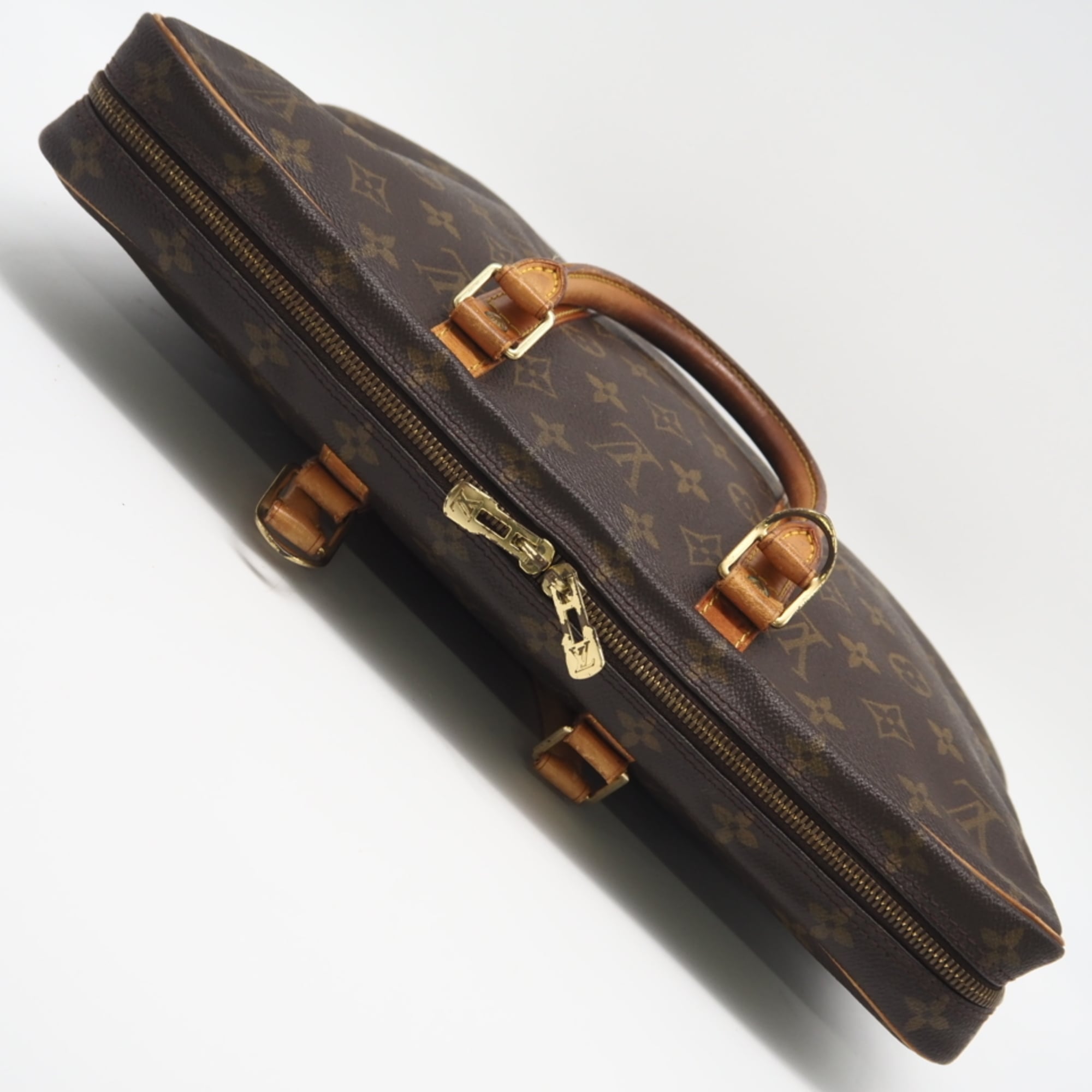 Louis Vuitton Brown Monogram Monogram Briefcase (Pre-Owned)