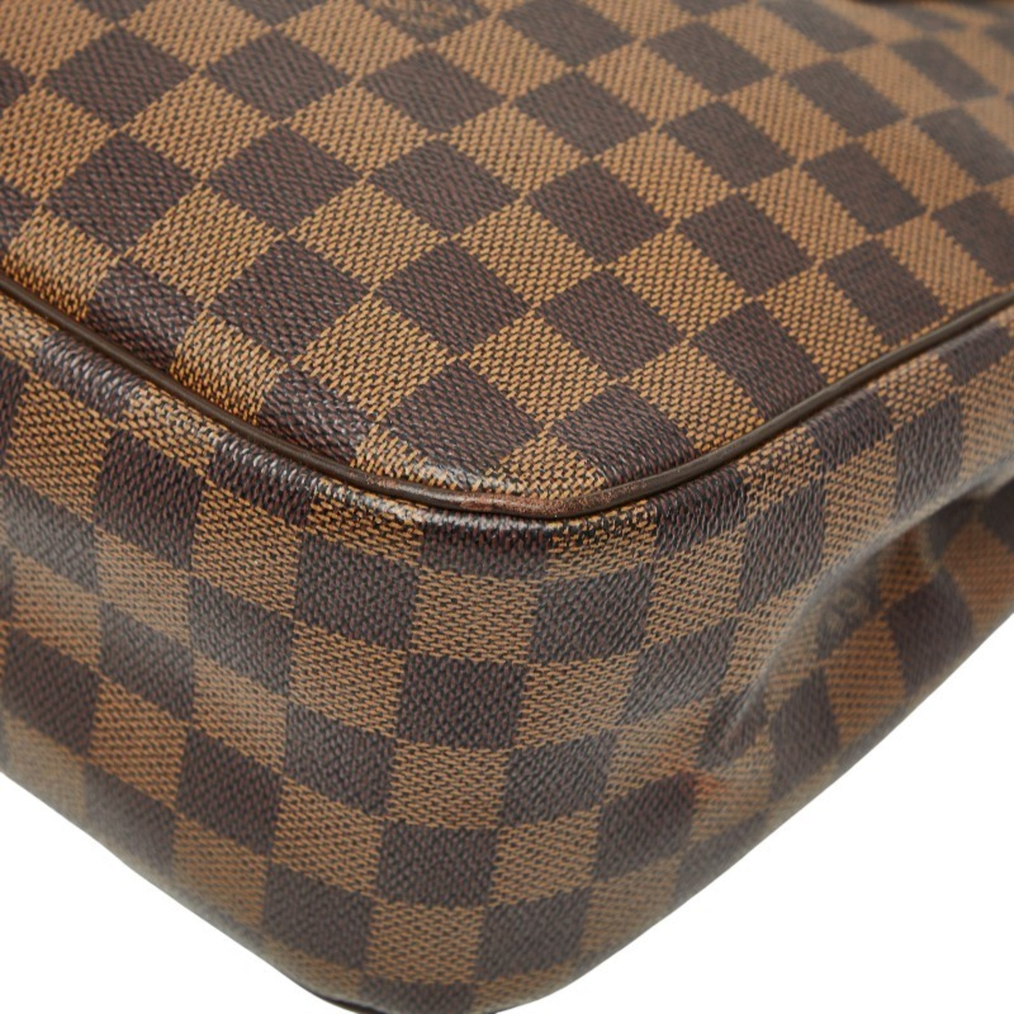 Louis Vuitton Brown Pvc Leather Handbag Tote Bag (Pre-Owned)