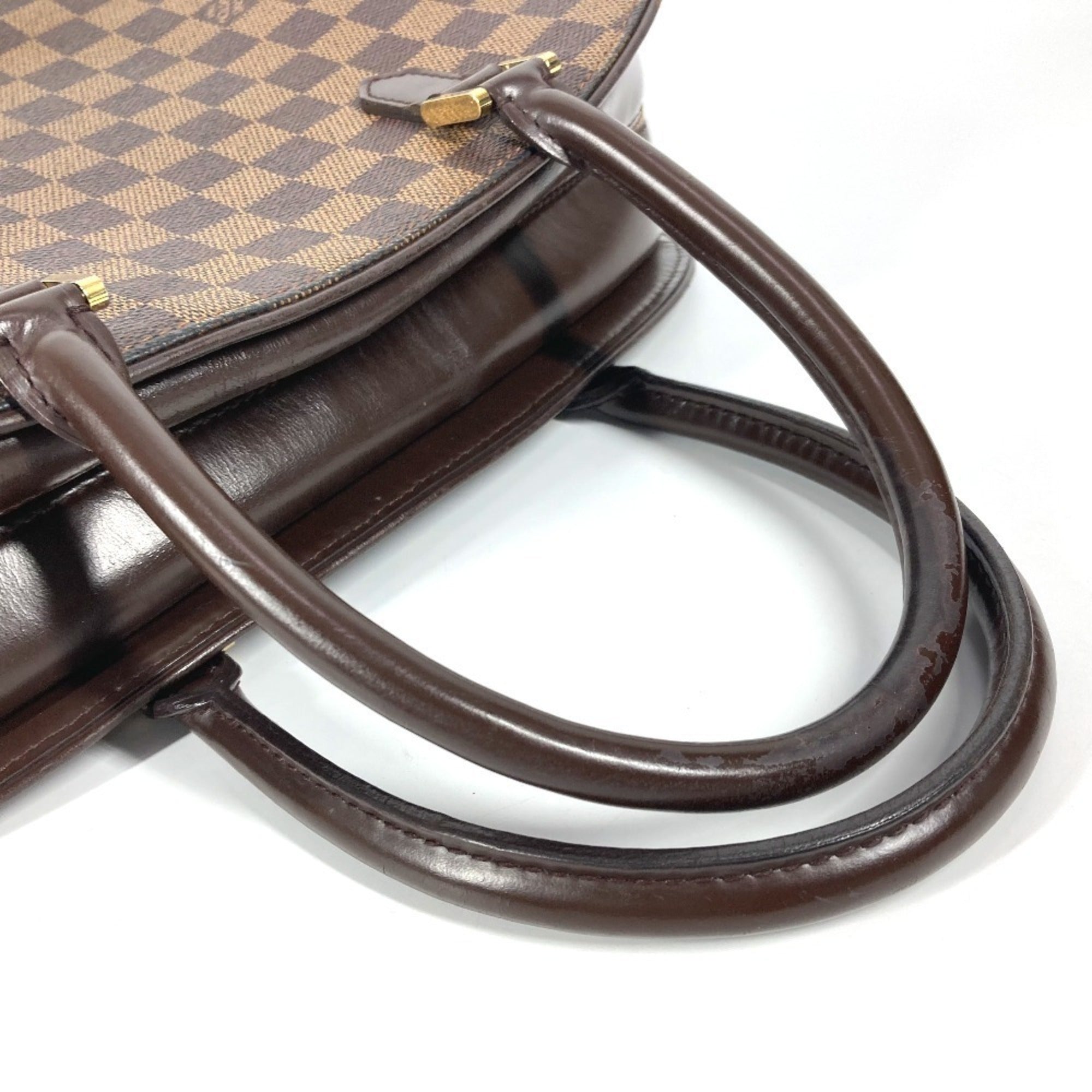 Louis Vuitton Brown Ebene Damier Canvas Handbag Shoulder Bag Tote Bag (Pre-Owned)