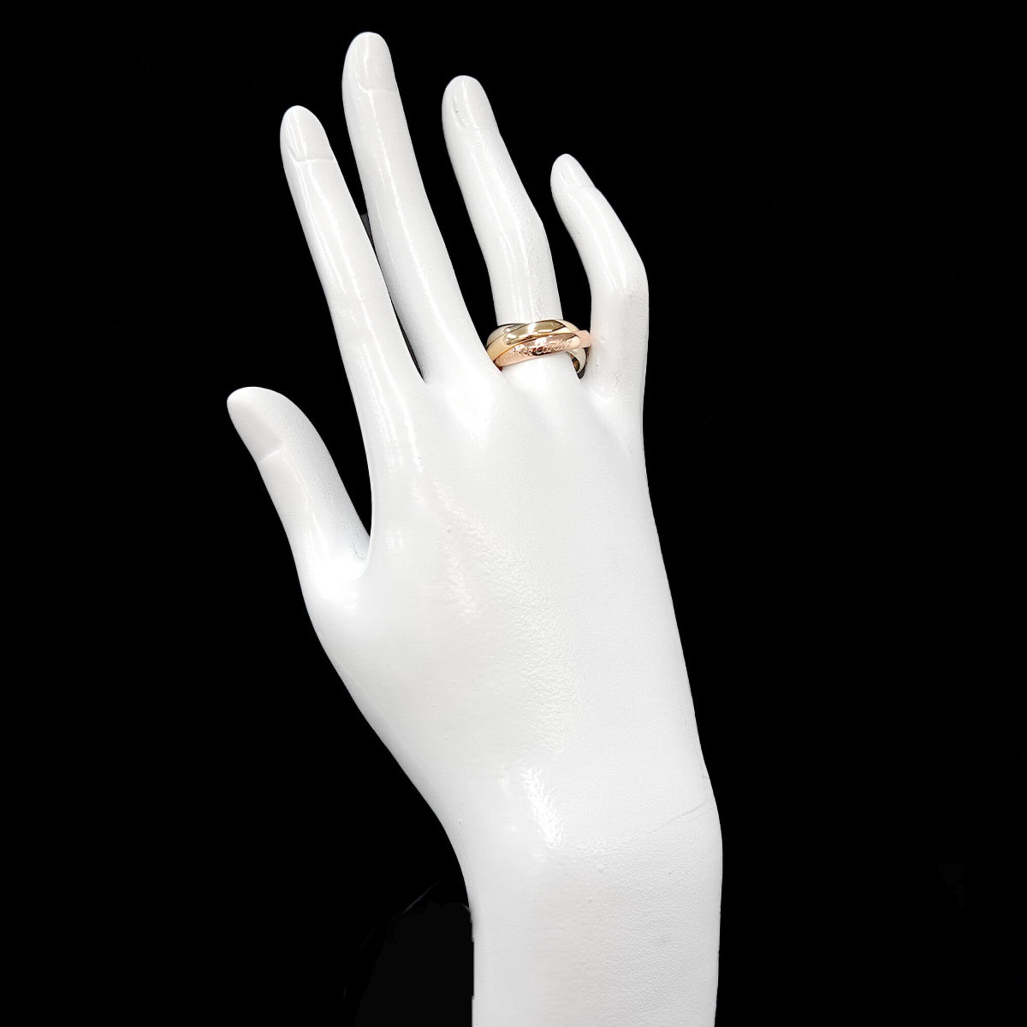 Cartier Yellow Gold (18K) Pink Gold (18K) White Gold (18K) Band Ring (Pre-Owned)