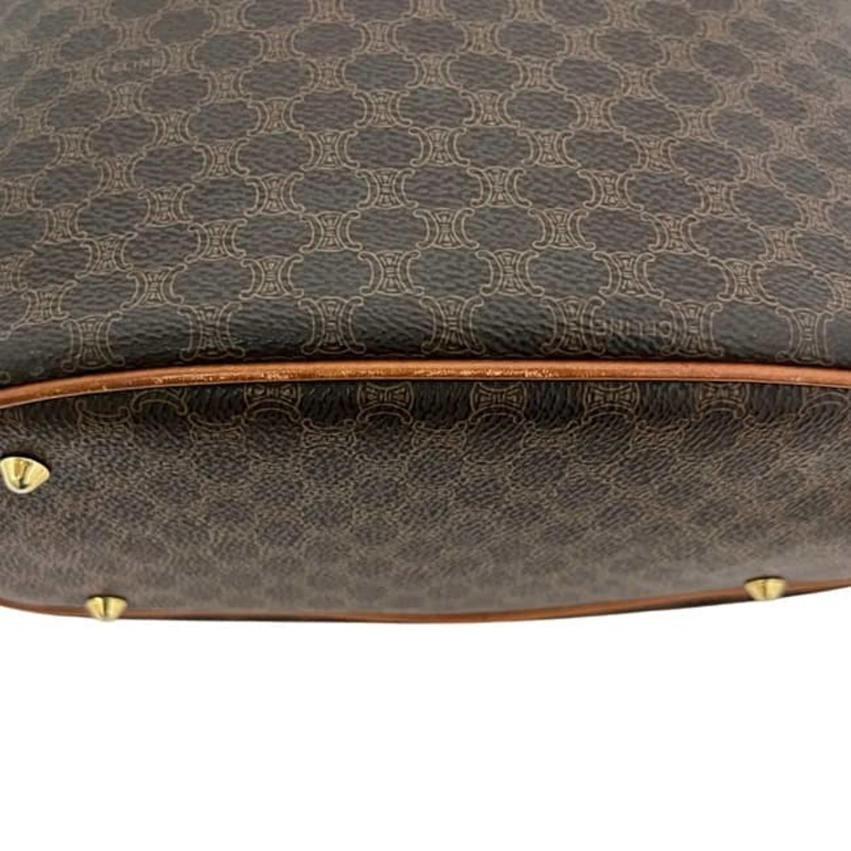 Celine Brown Pvc Leather Tote Bag (Pre-Owned)