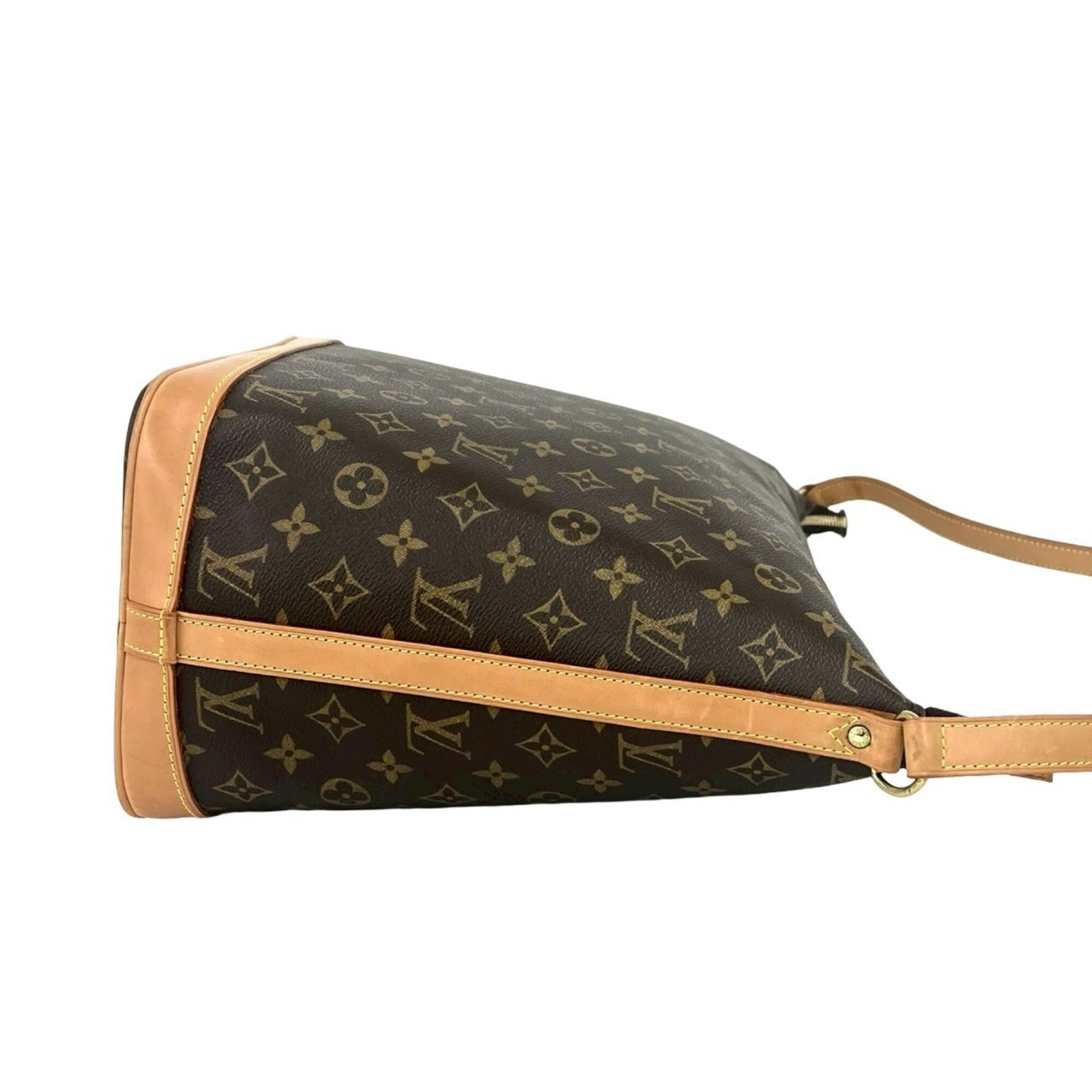 Louis Vuitton Brown Leather Shoulder Bag (Pre-Owned)