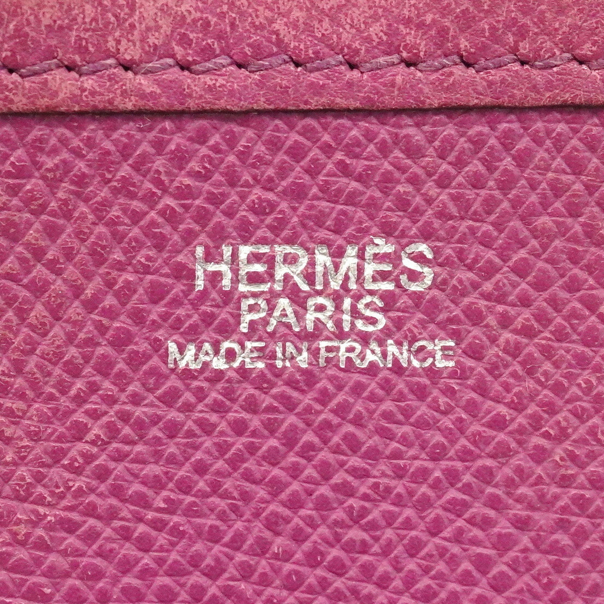 Hermes Cyclamen Epsom Leather Leather Shoulder Bag (Pre-Owned)