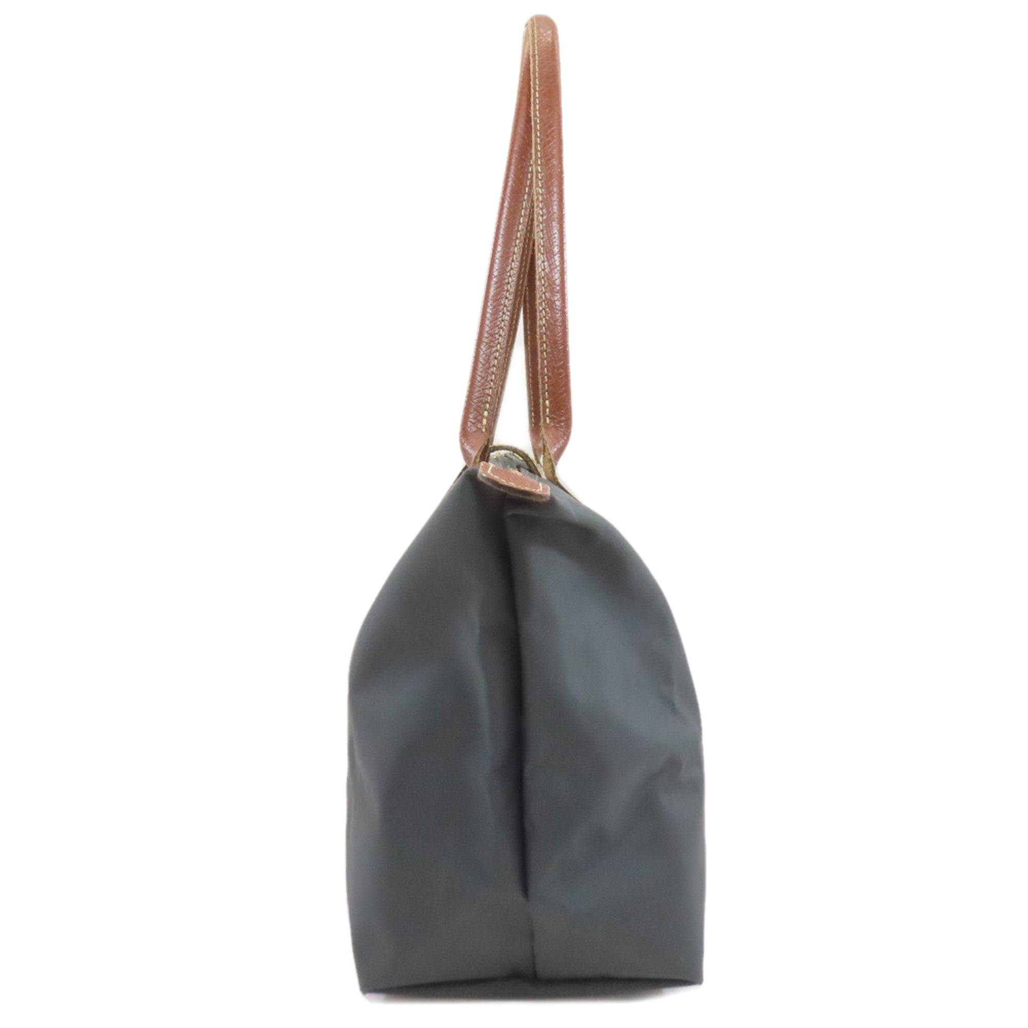 Longchamp Gray Nylon Tote Bag (Pre-Owned)