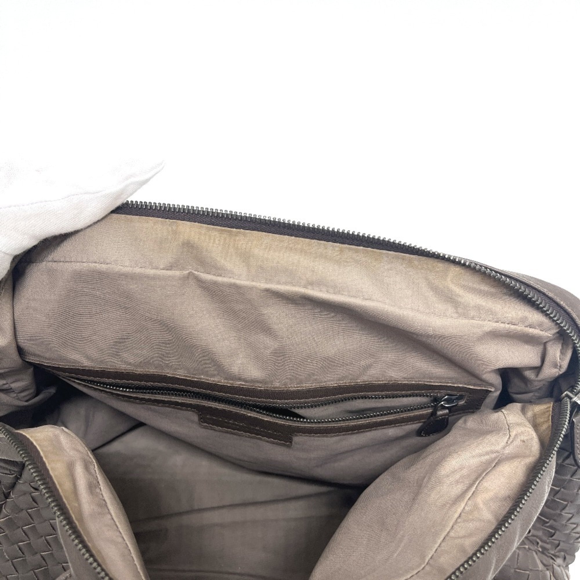 Bottega Veneta Brown Leather Boston Bag (Pre-Owned)