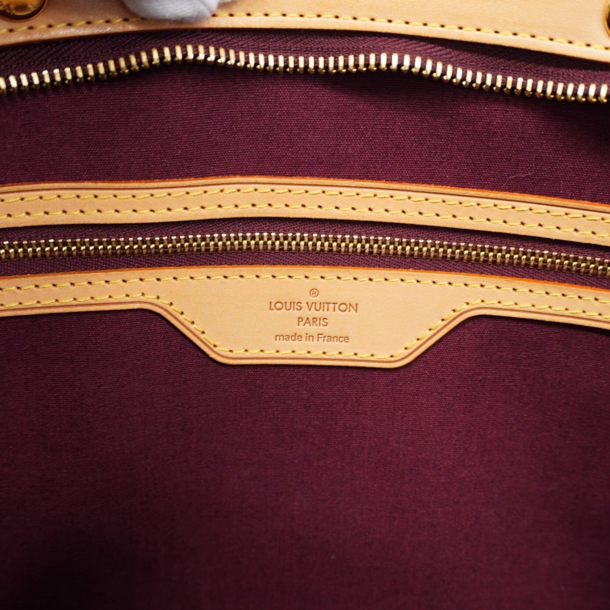Louis Vuitton Rouge Fauviste Handbag (Pre-Owned)
