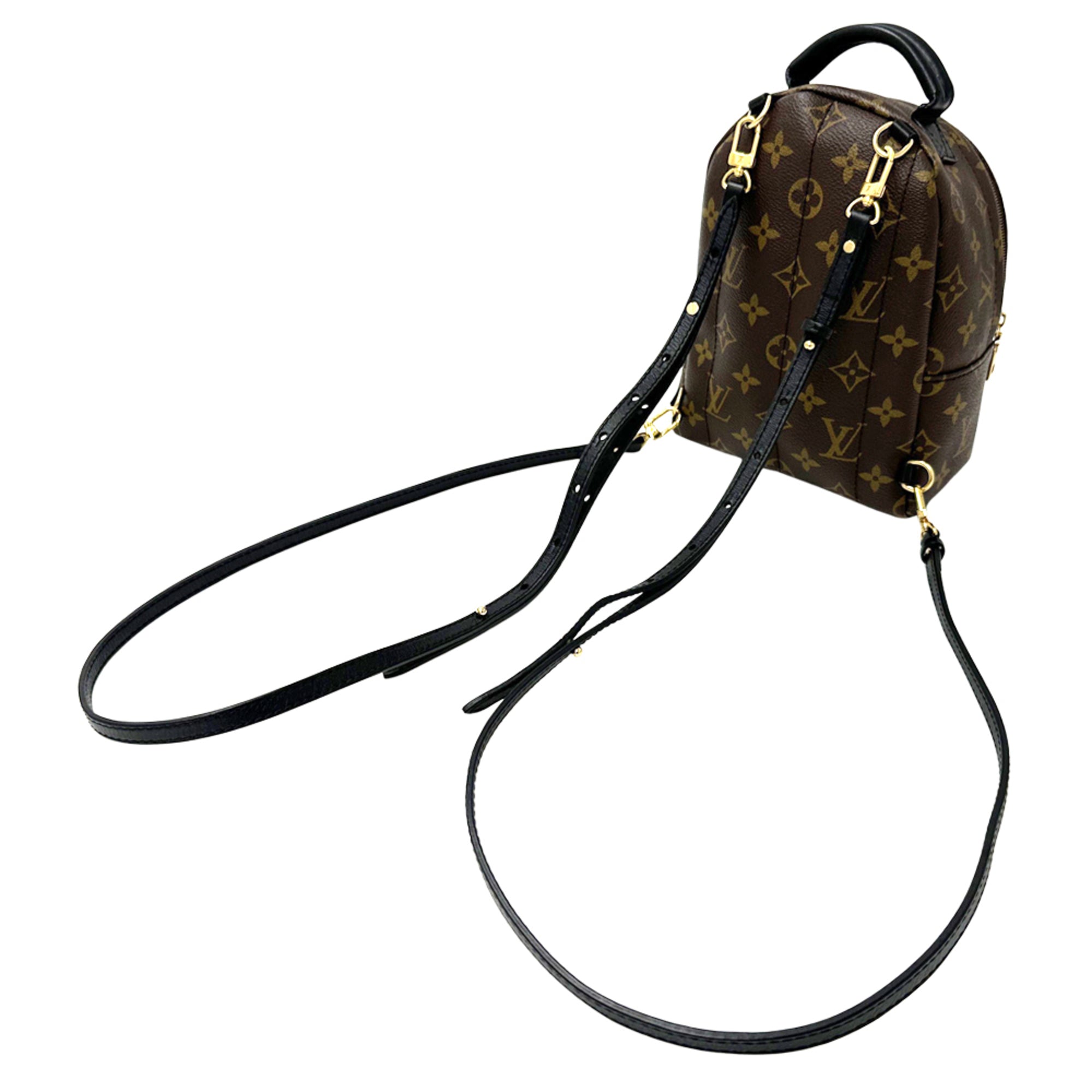 Louis Vuitton Monogram Black Brown Monogram Backpack (Pre-Owned)
