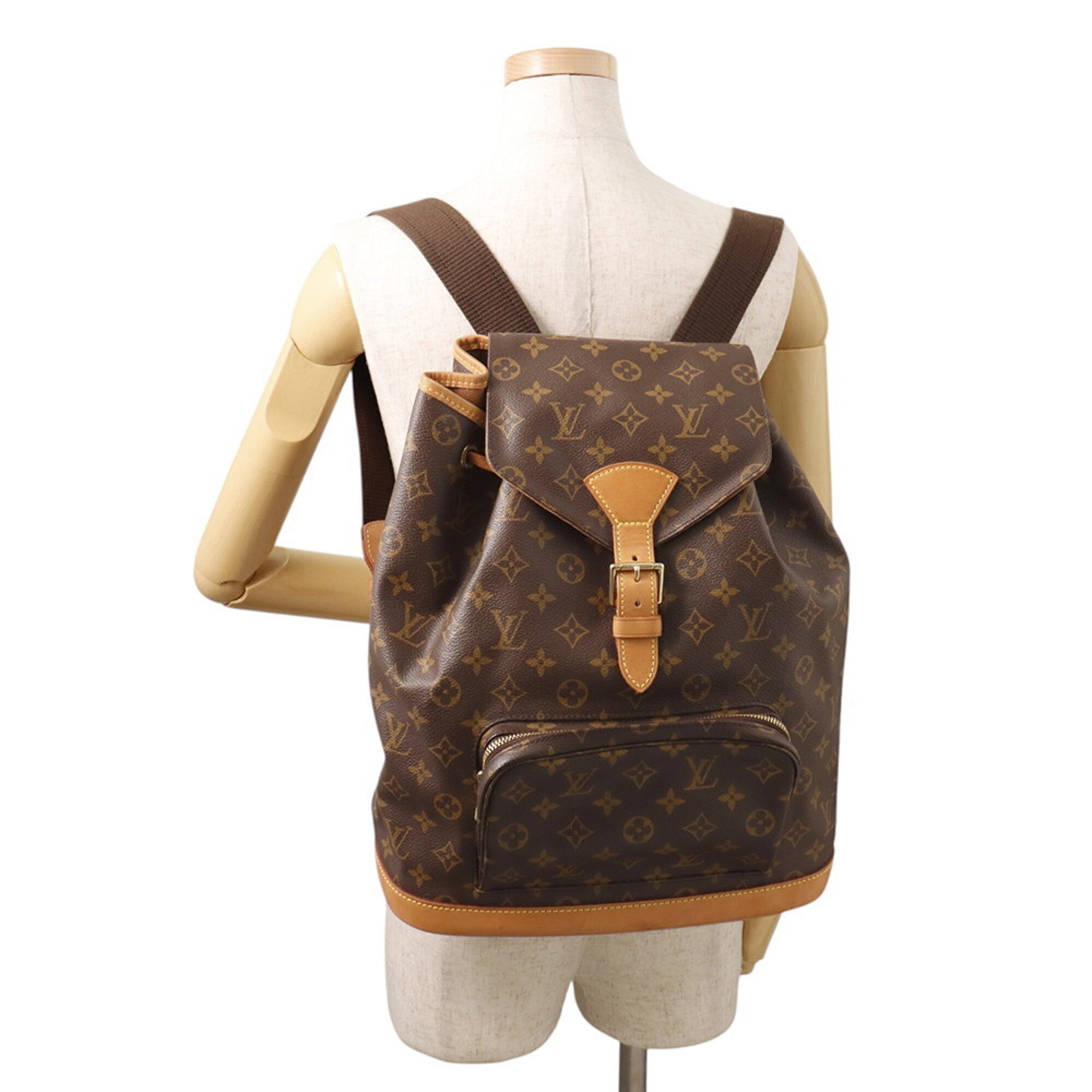 Louis Vuitton Monogram Brown Monogram Backpack (Pre-Owned)