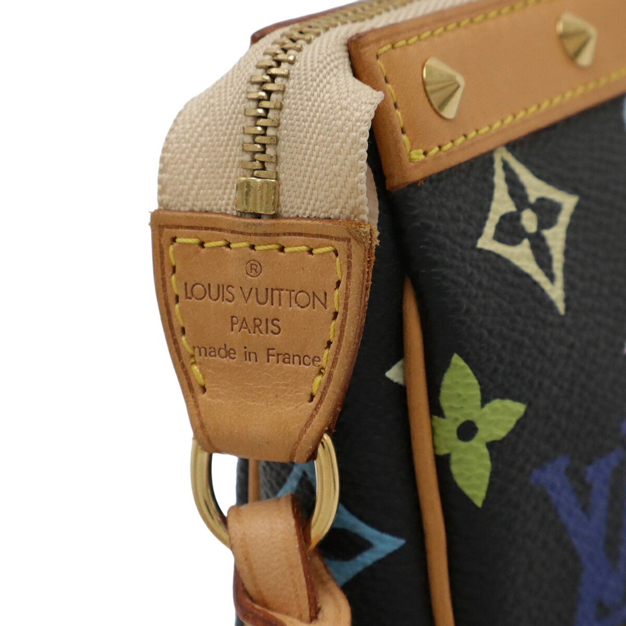 Louis Vuitton Monogram Multicolore Black Noir Monogram Multicolore Pochette (Pre-Owned)
