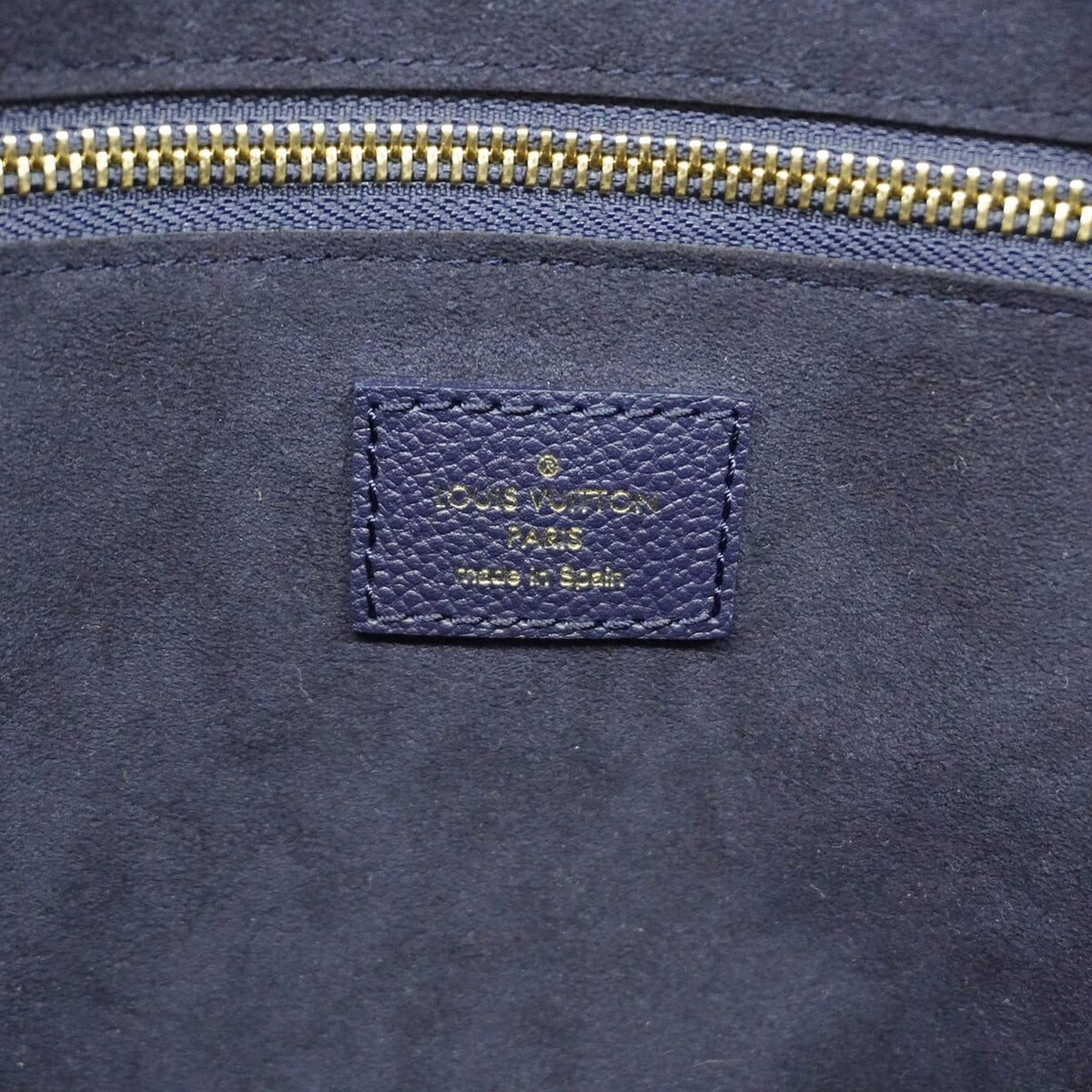 Louis Vuitton Navy Tote Bag (Pre-Owned)
