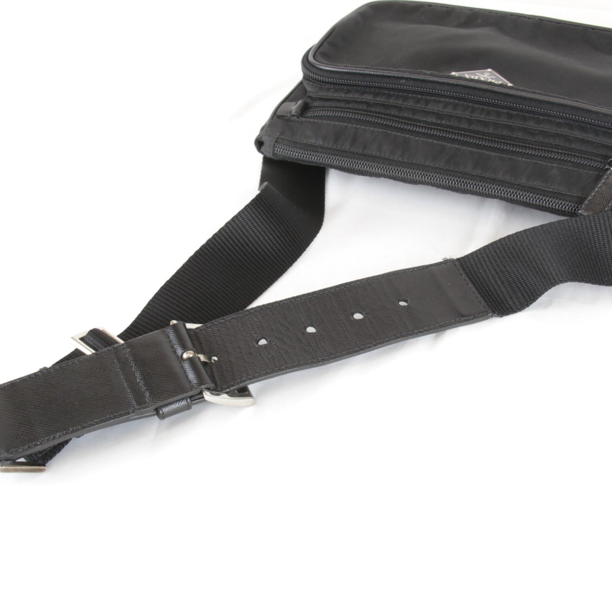 Prada Black Nylon Fanny Pack (Pre-Owned)