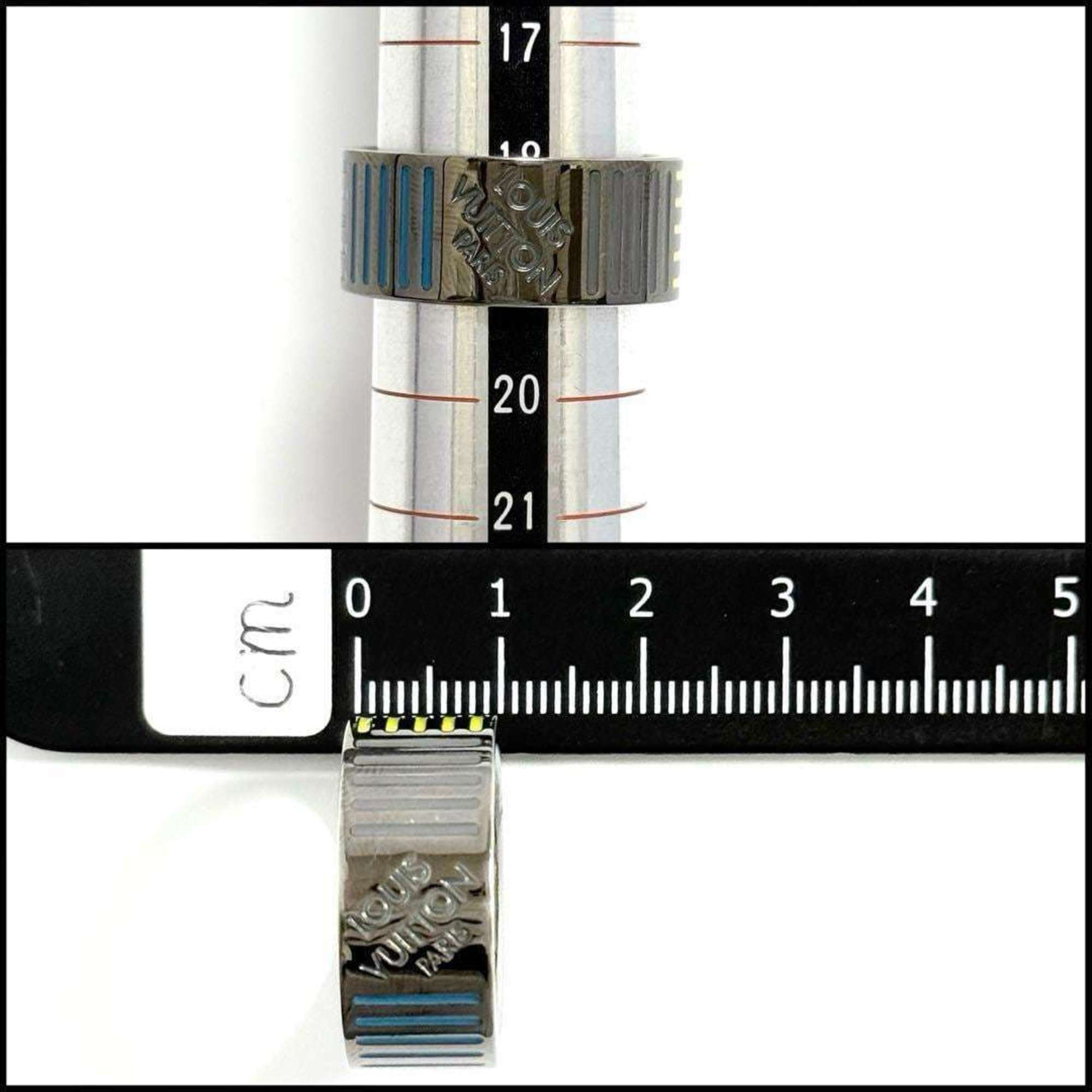 Louis Vuitton Metal Band Ring (Pre-Owned)