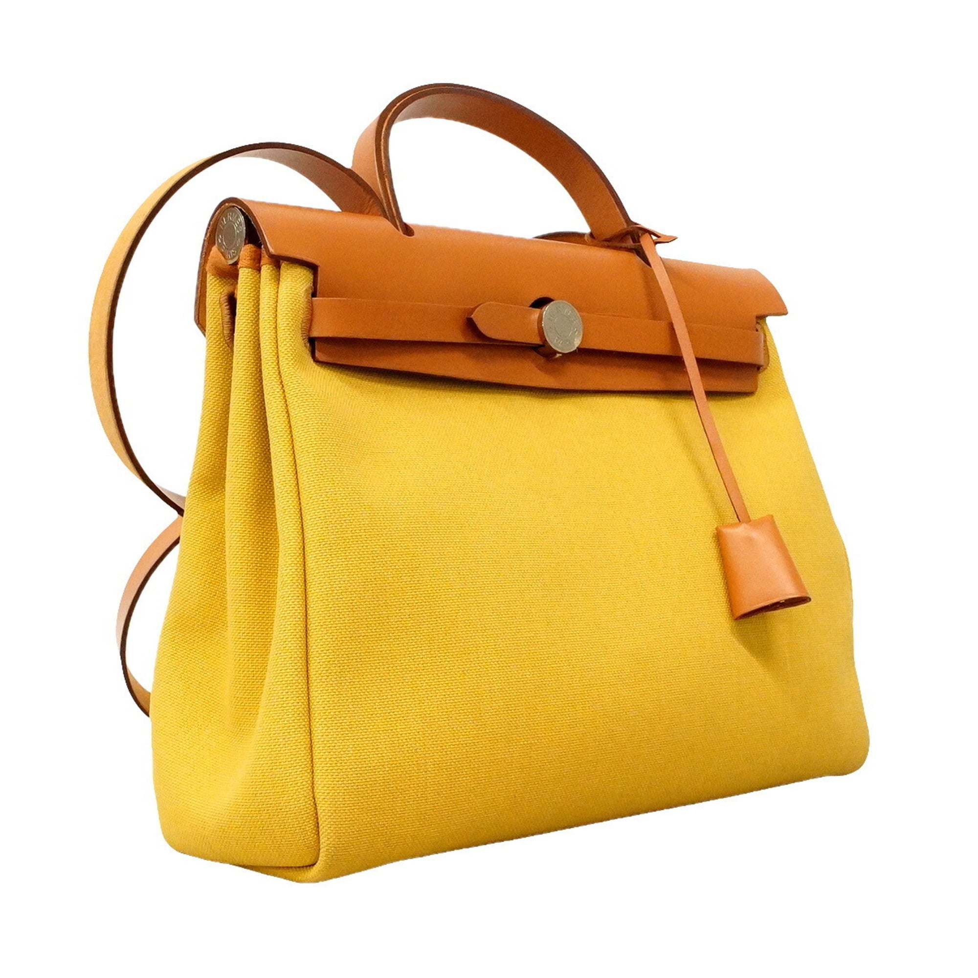 Hermes Natural Handbag (Pre-Owned)