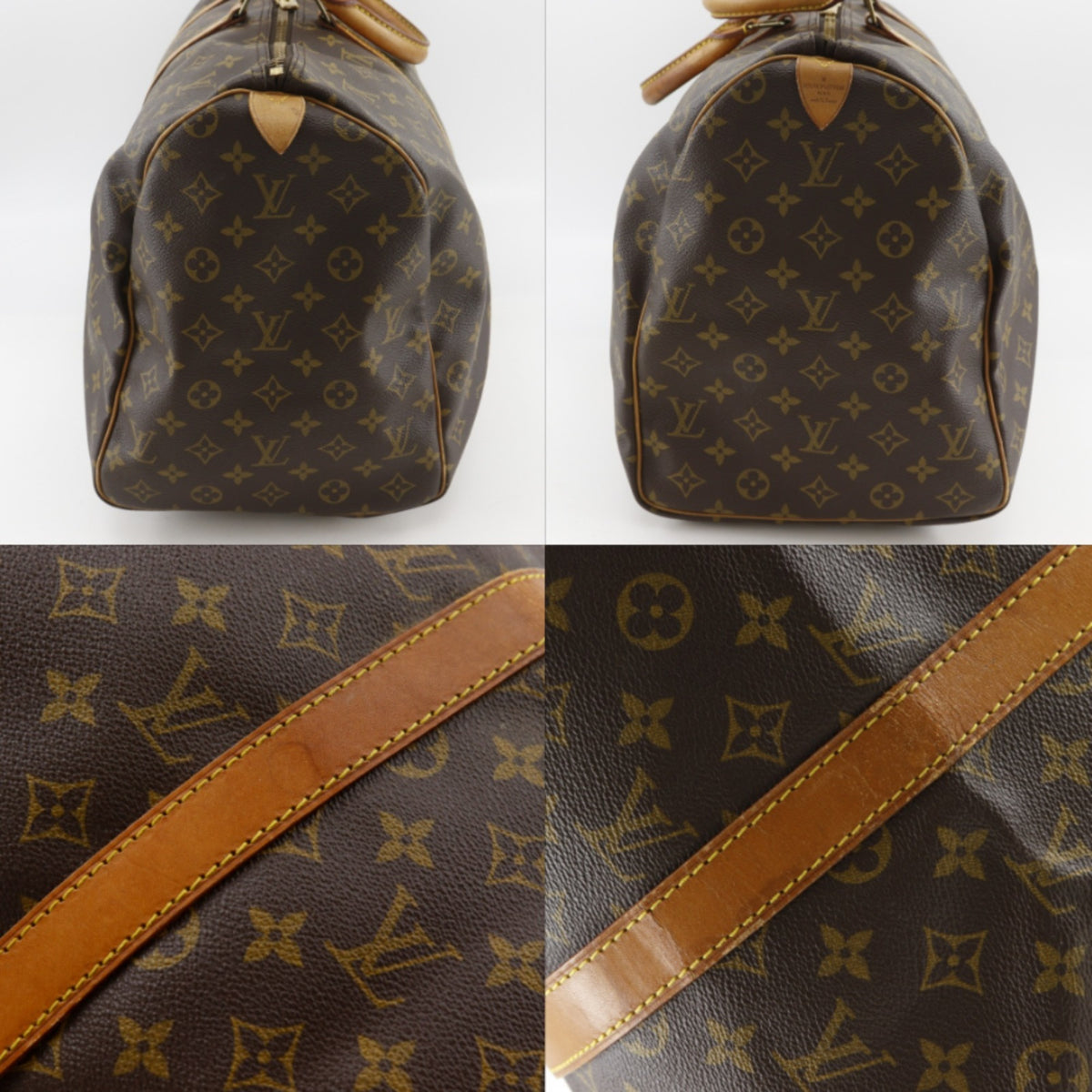 Louis Vuitton Brown Monogram Monogram Boston Bag (Pre-Owned)