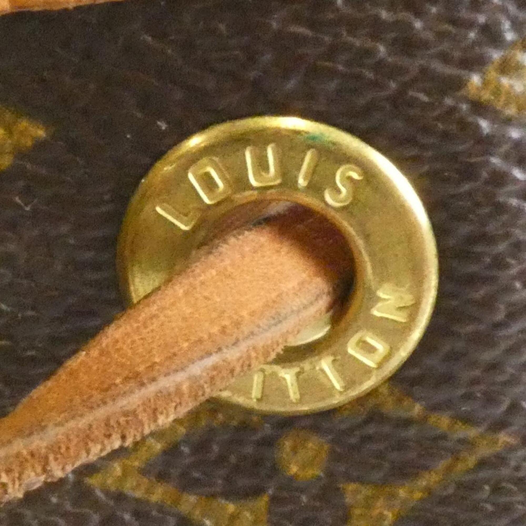Louis Vuitton Brown Coated Canvas Backpack (Pre-Owned)