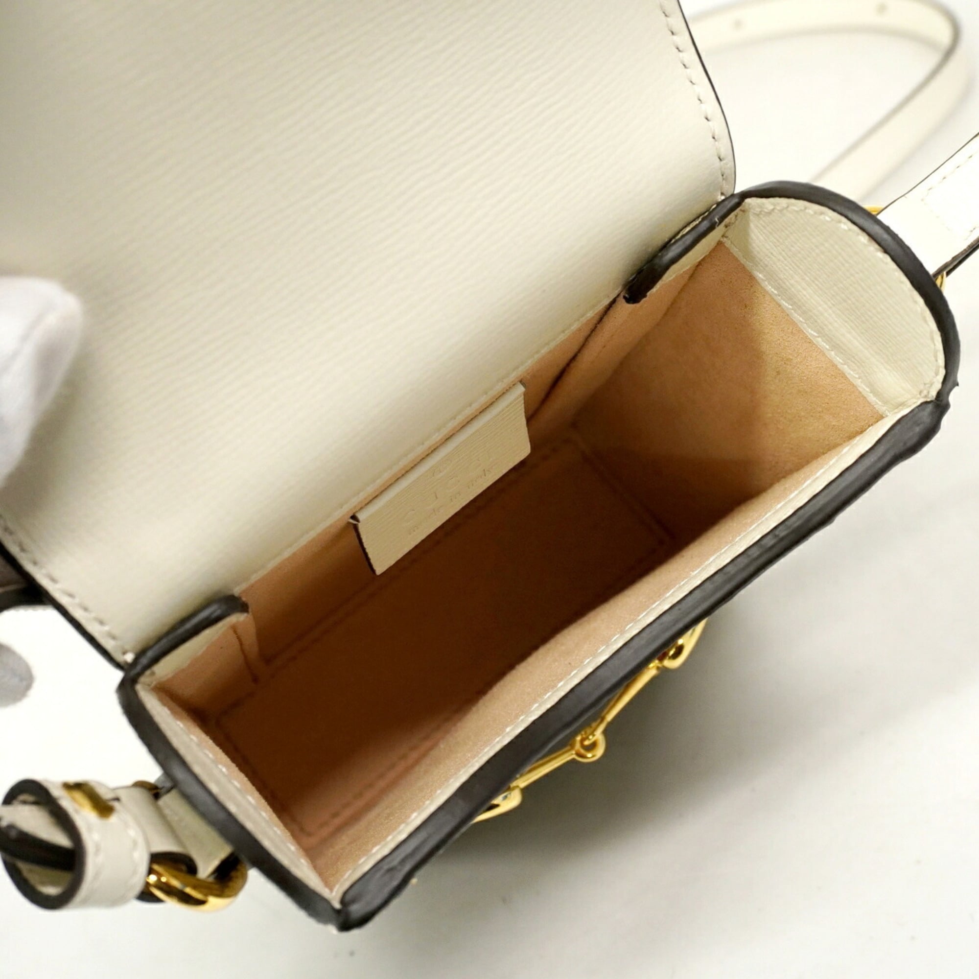 Gucci Brown White Pvc Shoulder Bag (Pre-Owned)