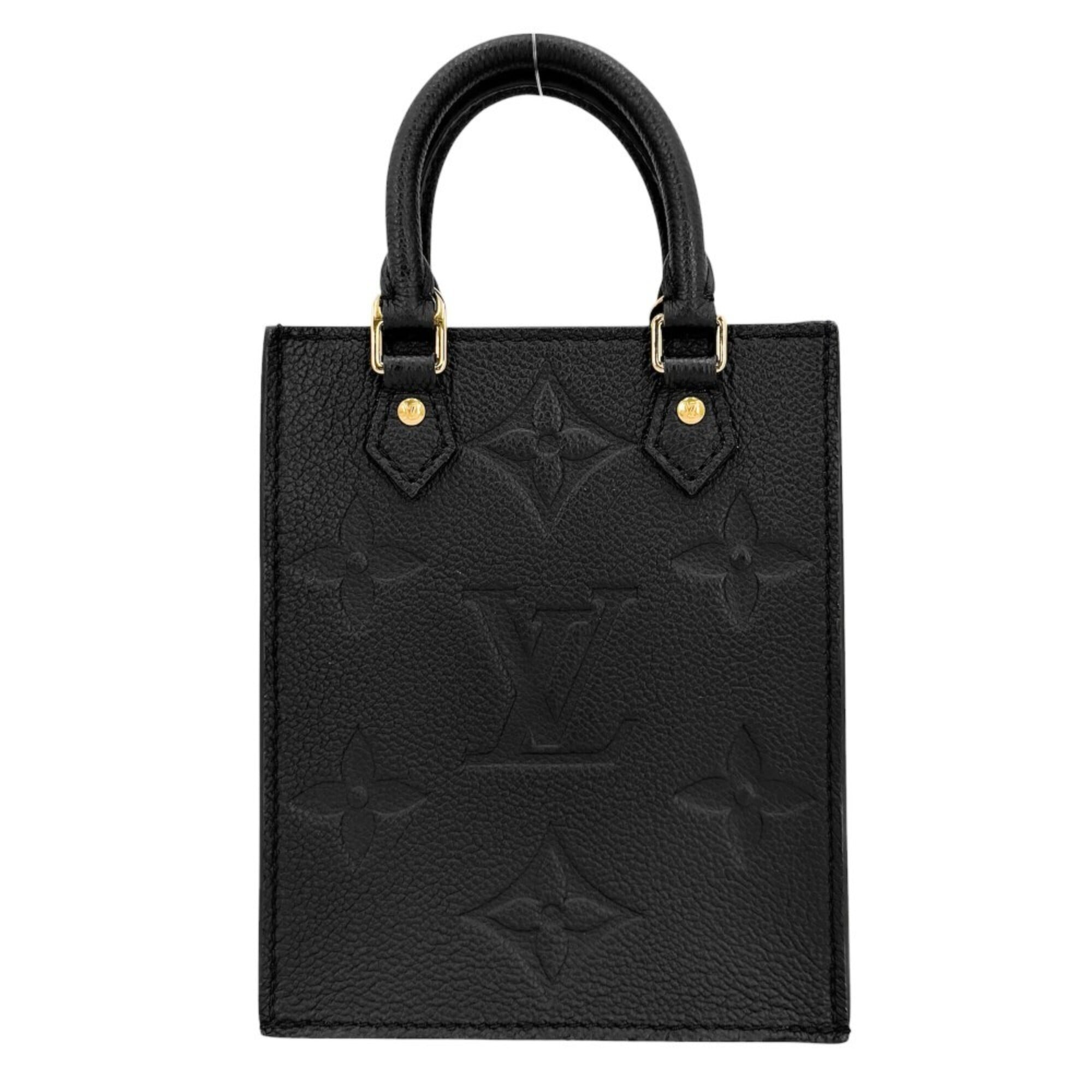 Louis Vuitton Noir Monogram Empreinte Handbag Pochette Shoulder Bag (Pre-Owned)